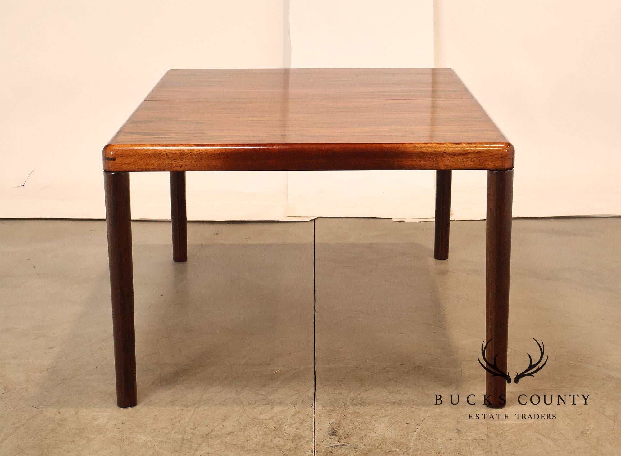 Dyrlund Danish Modern Rosewood Dining Table