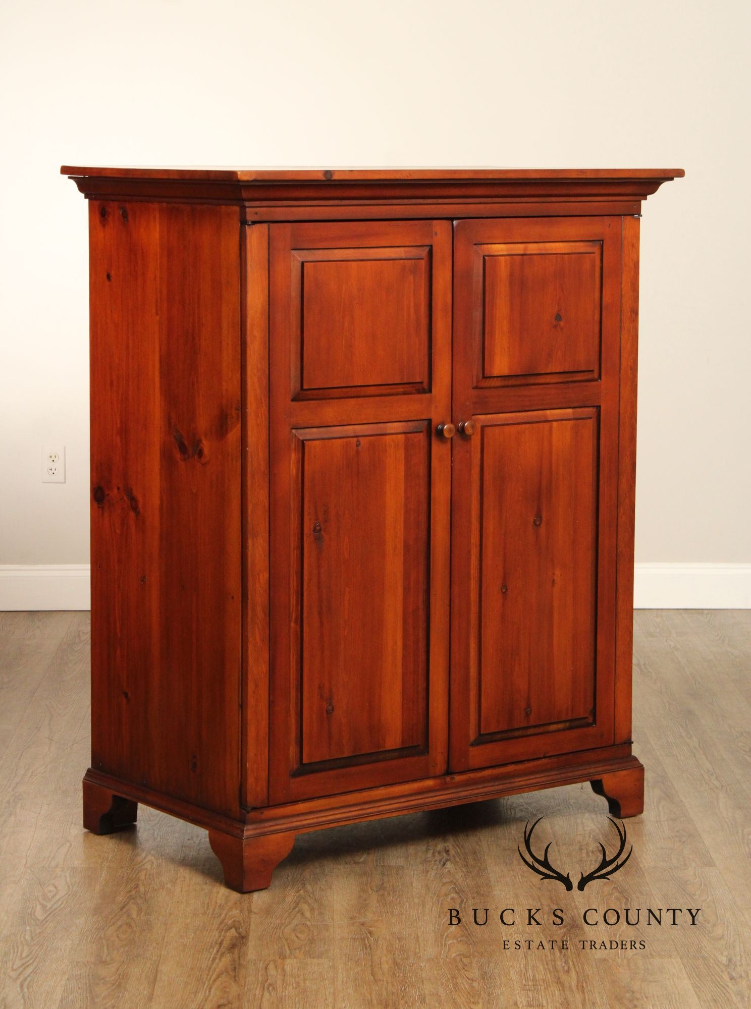 William Draper Farmhouse Pine Storage Cupboard