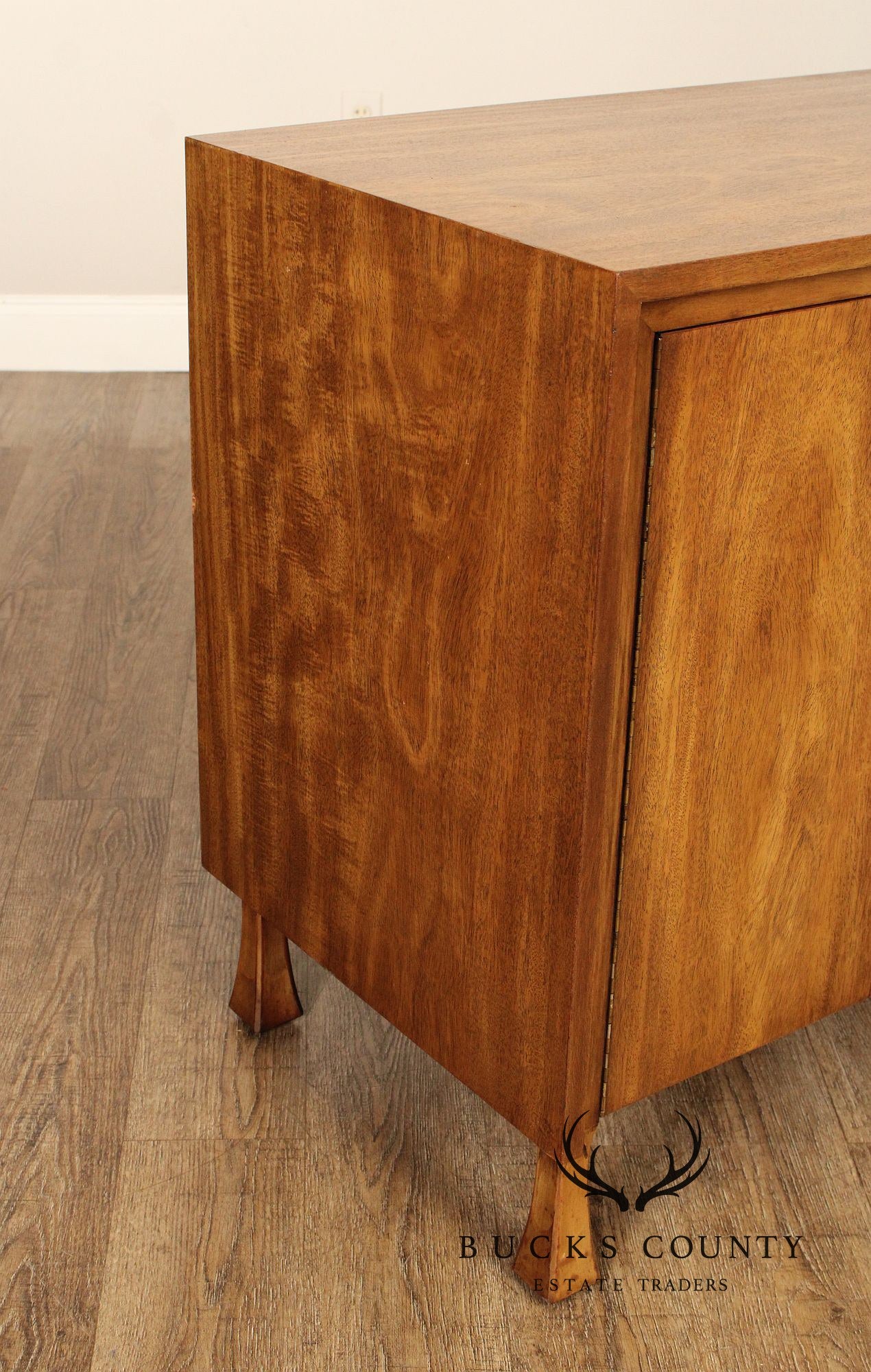 John Widdicomb Mid Century Modern Walnut Long Dresser