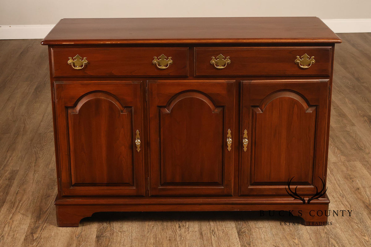 Ethan Allen Chippendale Style Cherry Buffet