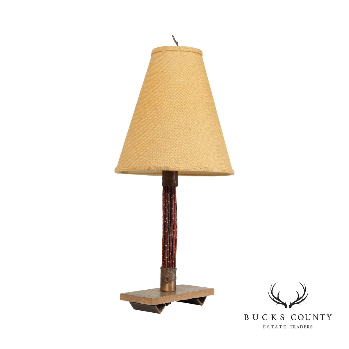 'Forever Twigs' Organic Modern Breeze Red Cedar Table Lamp
