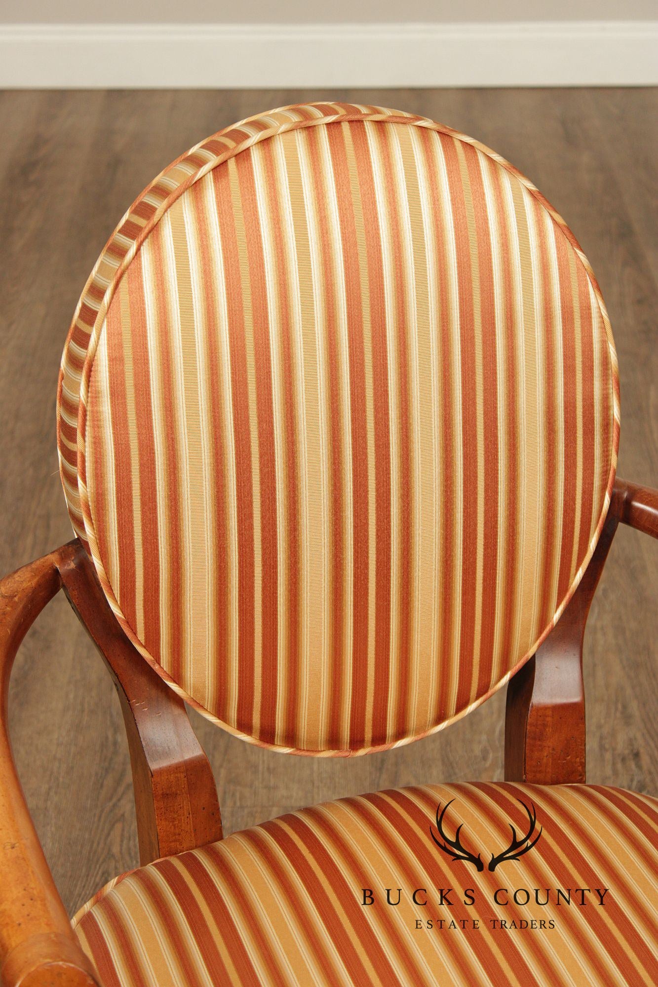 Century Chair Co. Art Deco Style Pair of Armchairs