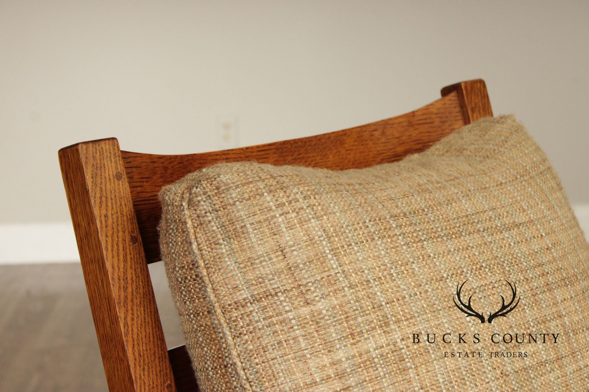 Stickley Mission Collection Oak Lounge Chair