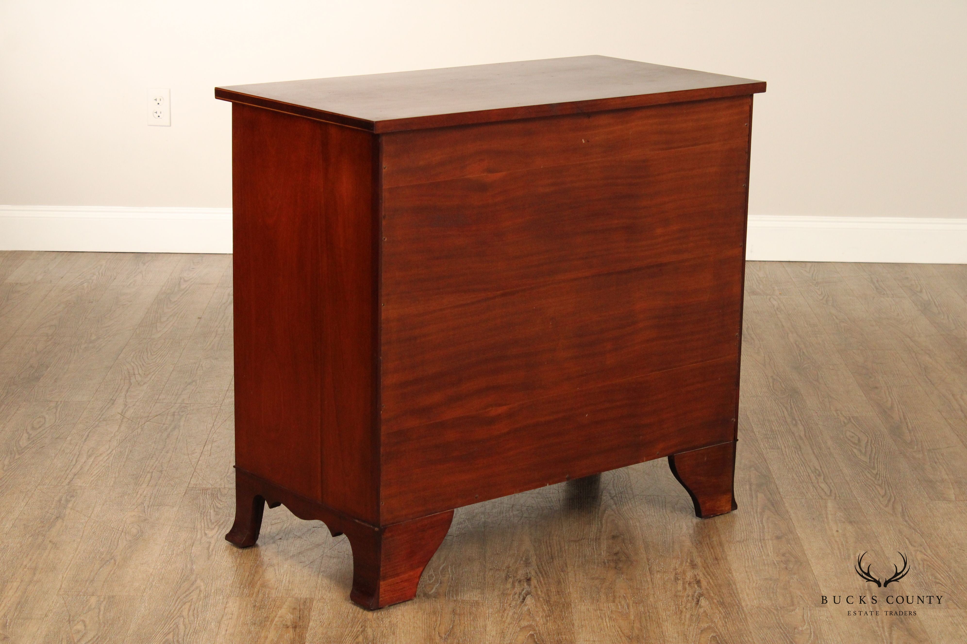 Antique Federal Inlaid Mahogany Chest of Drawers