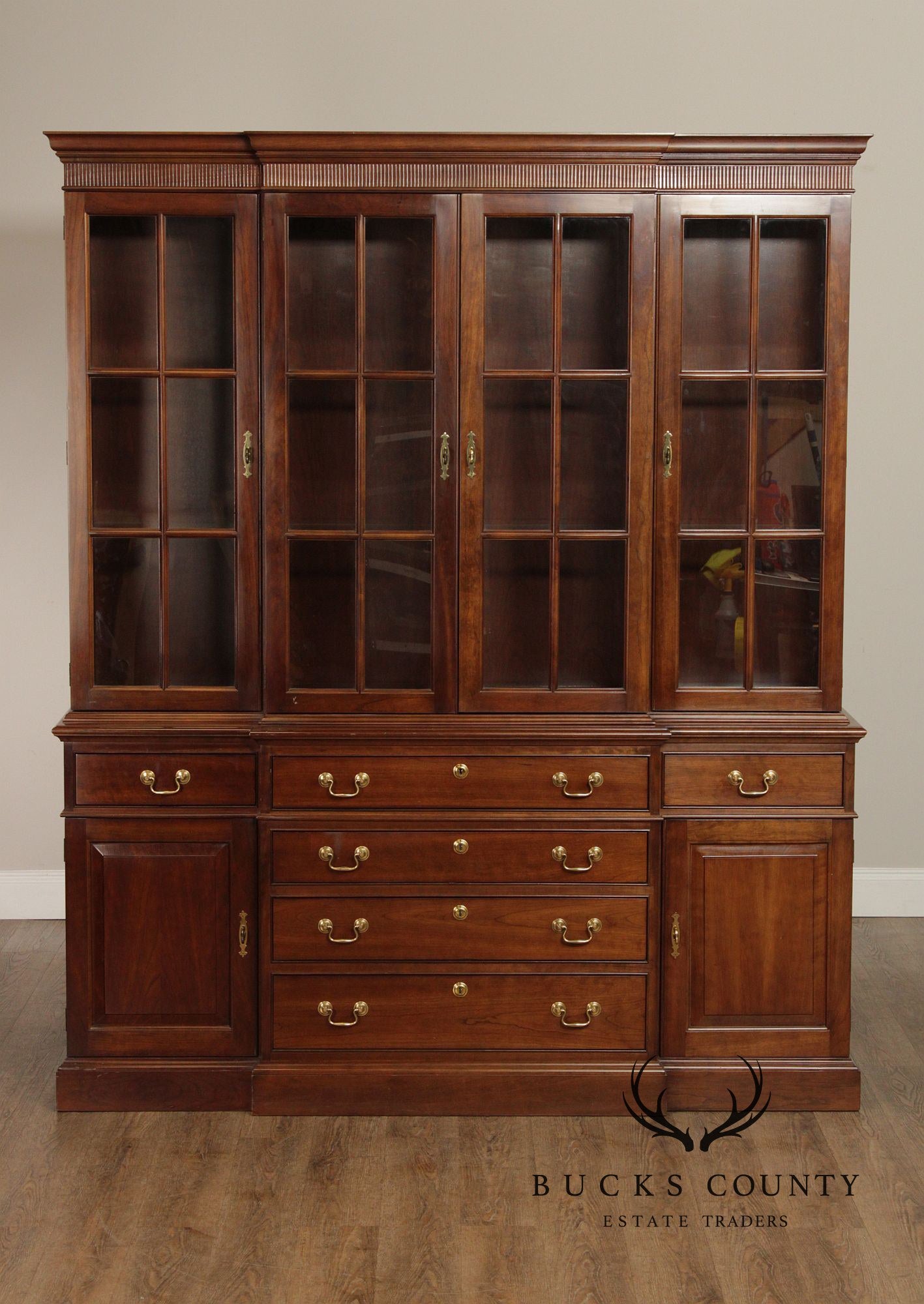 Stickley Traditional Cherry China Cabinet