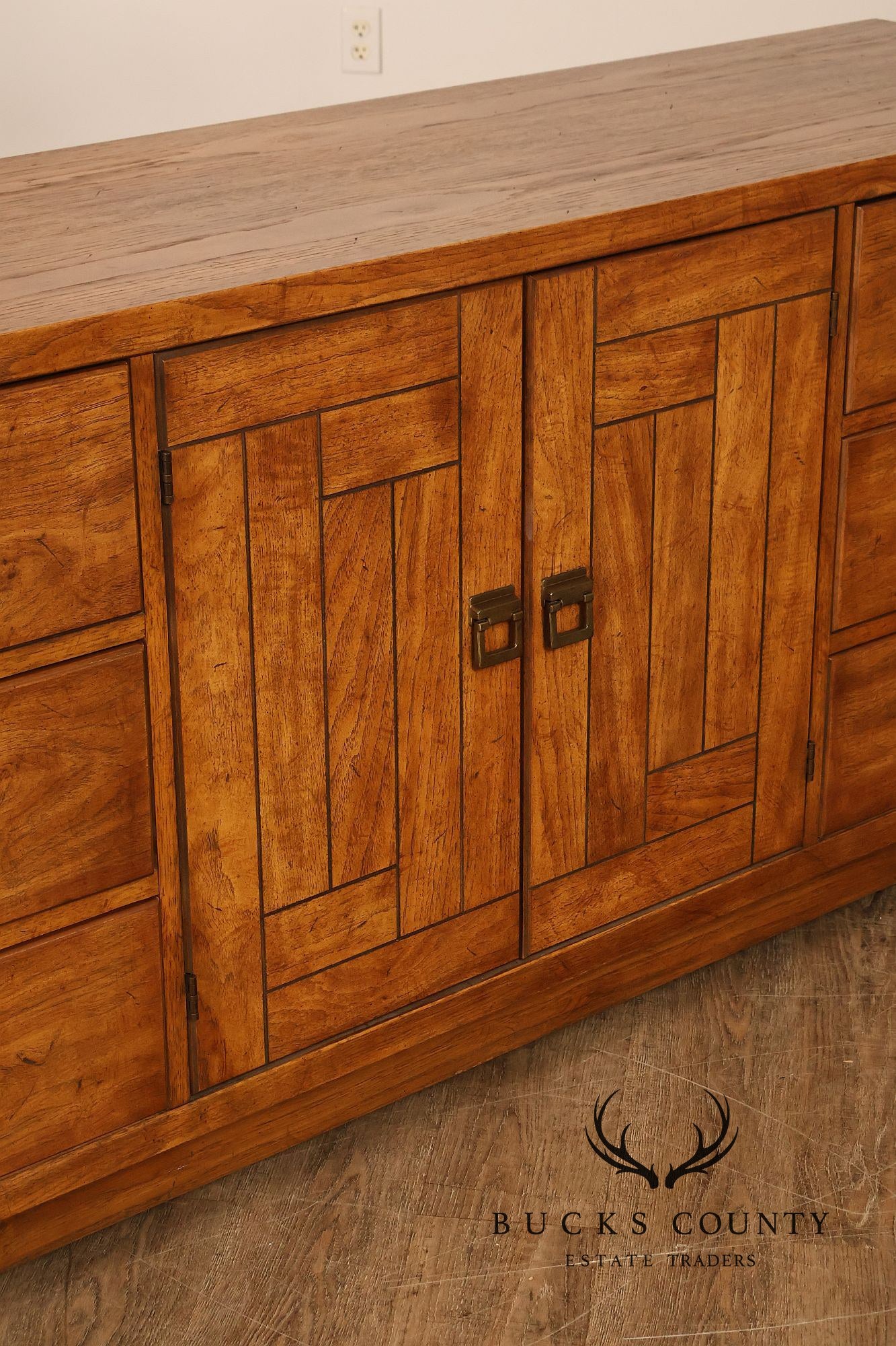Drexel 'Woodbriar' Campaign Style Chest of Drawers