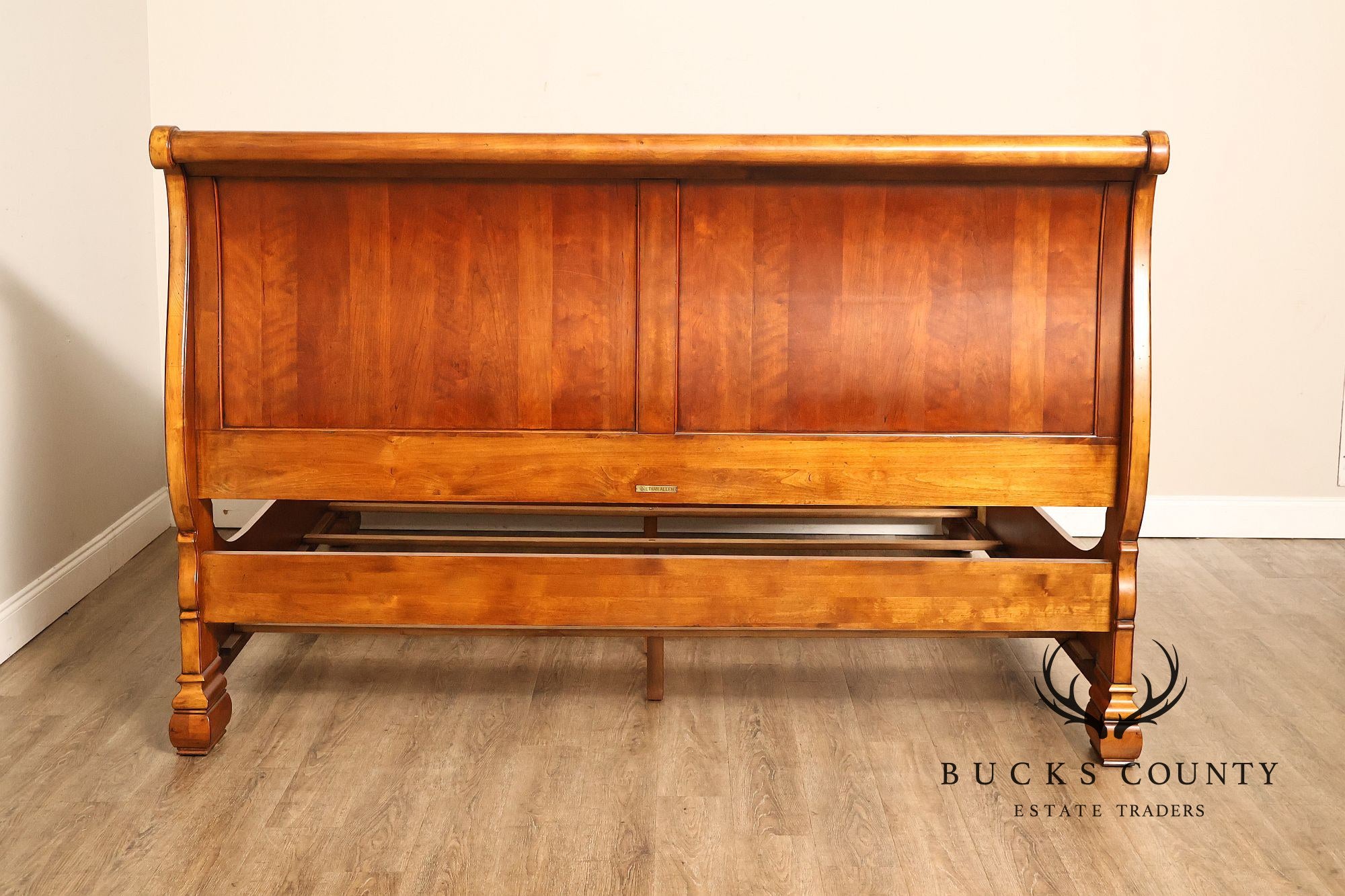 Ethan Allen Tuscany Collection King Size Sleigh Bed