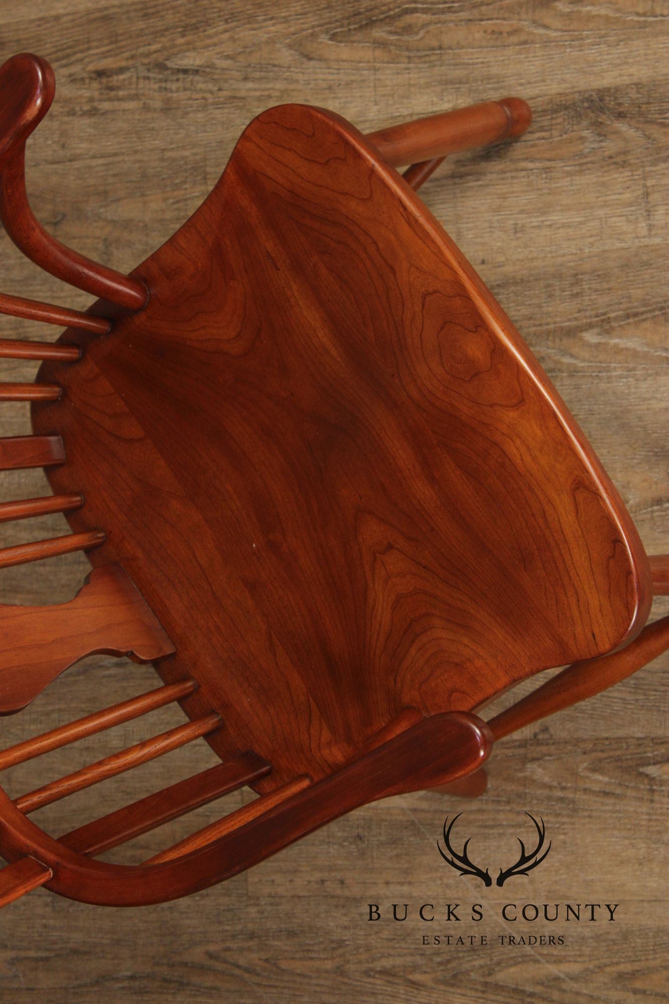 Stickley Vintage Cherry Windsor Armchair