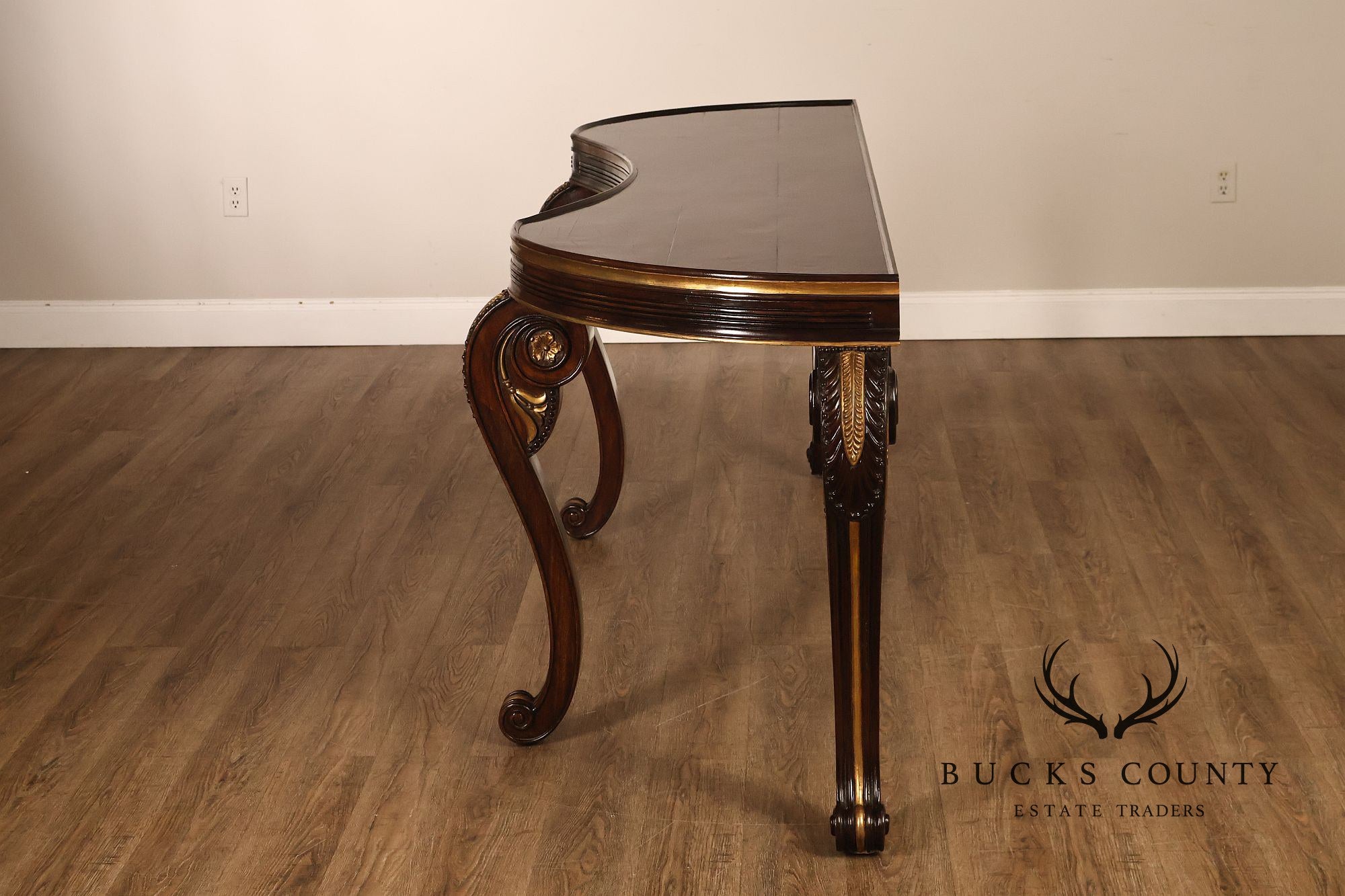 Dessin Fournir Chatsworth Mahogany & Giltwood Console Table