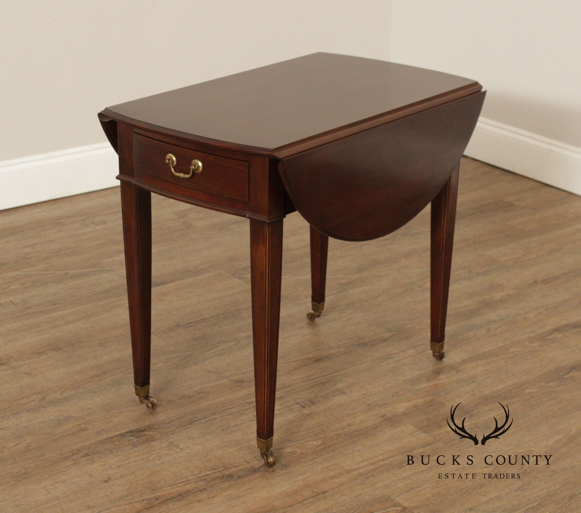 Ethan Allen 'Georgian Court' Cherry Pembroke Table