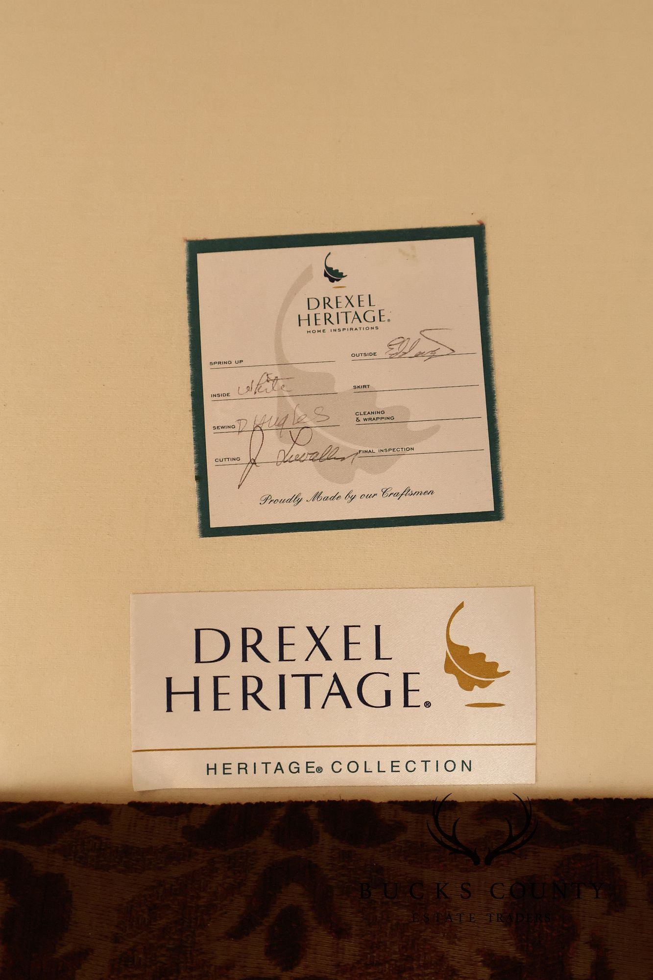 Drexel Heritage Rococo Style Chaise Lounge