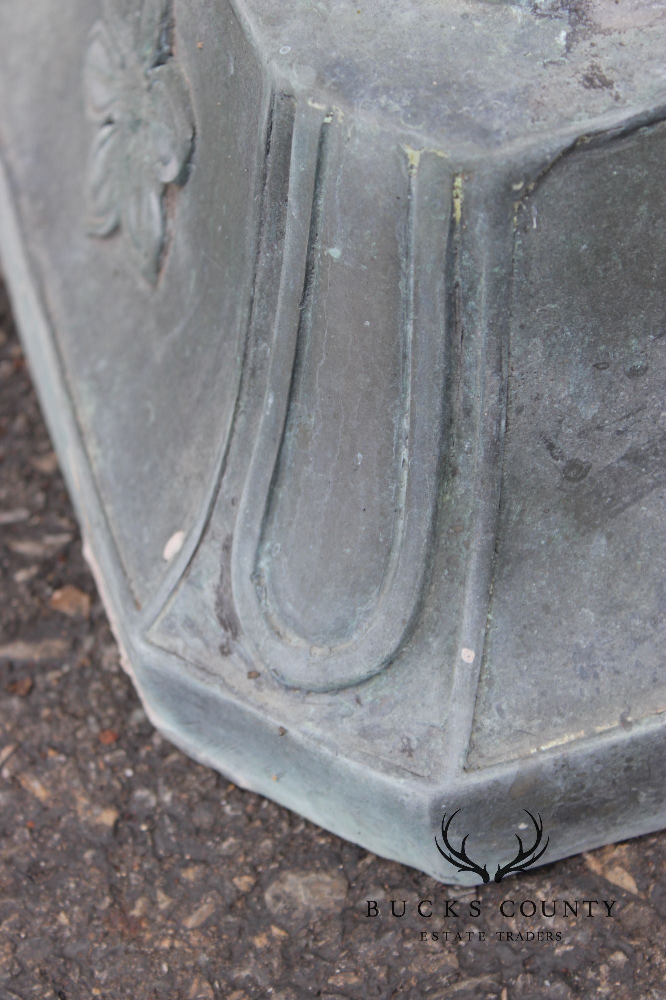 Classical Style Figural Bronze Garden Birdbath