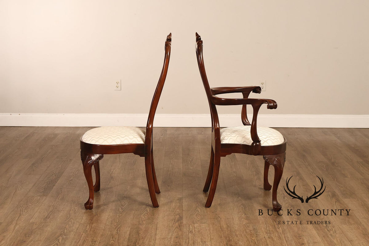 Henredon 'Rittenhouse Square' Set of Six Mahogany Dining Chairs
