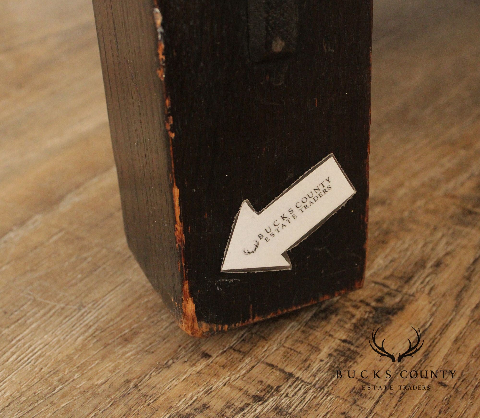 L & JG Stickley Antique Mission Oak and Leather Morris Chair