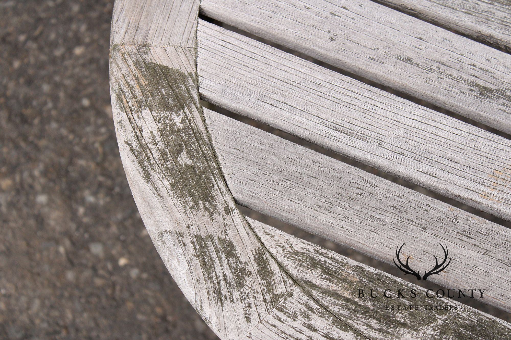 Gloster Outdoor Teak Round Side Table
