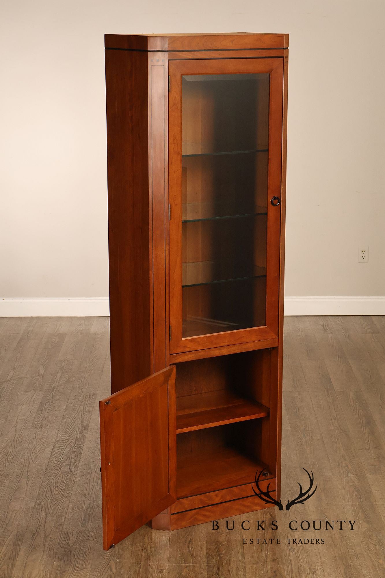 Stickley 21st Century Collection Cherry Curio Display Cabinet