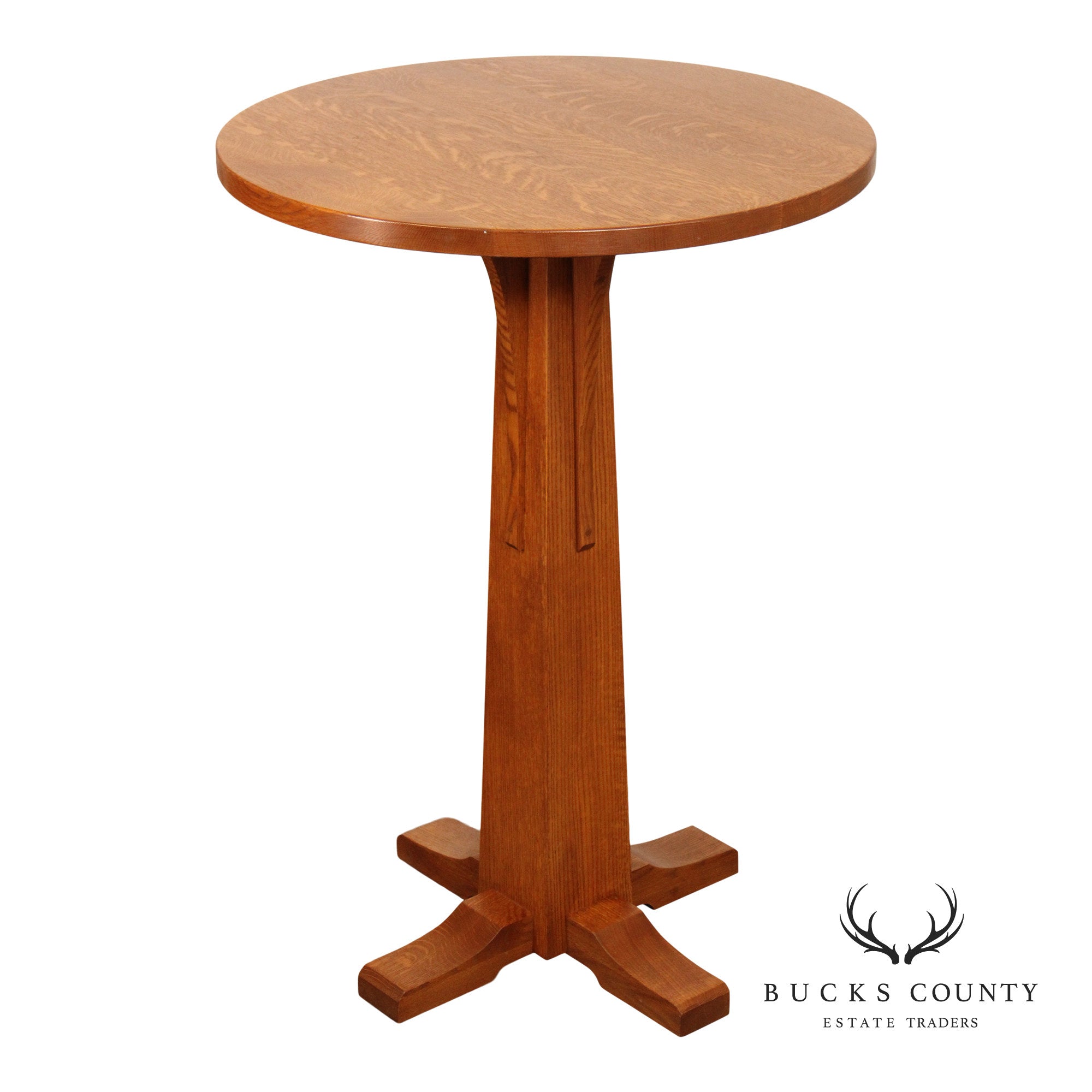 Stickley Mission Collection Oak Bistro Table