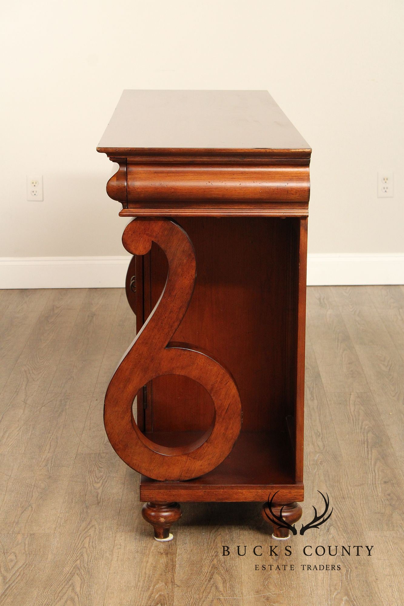 Empire Style Cherry Sideboard Cabinet