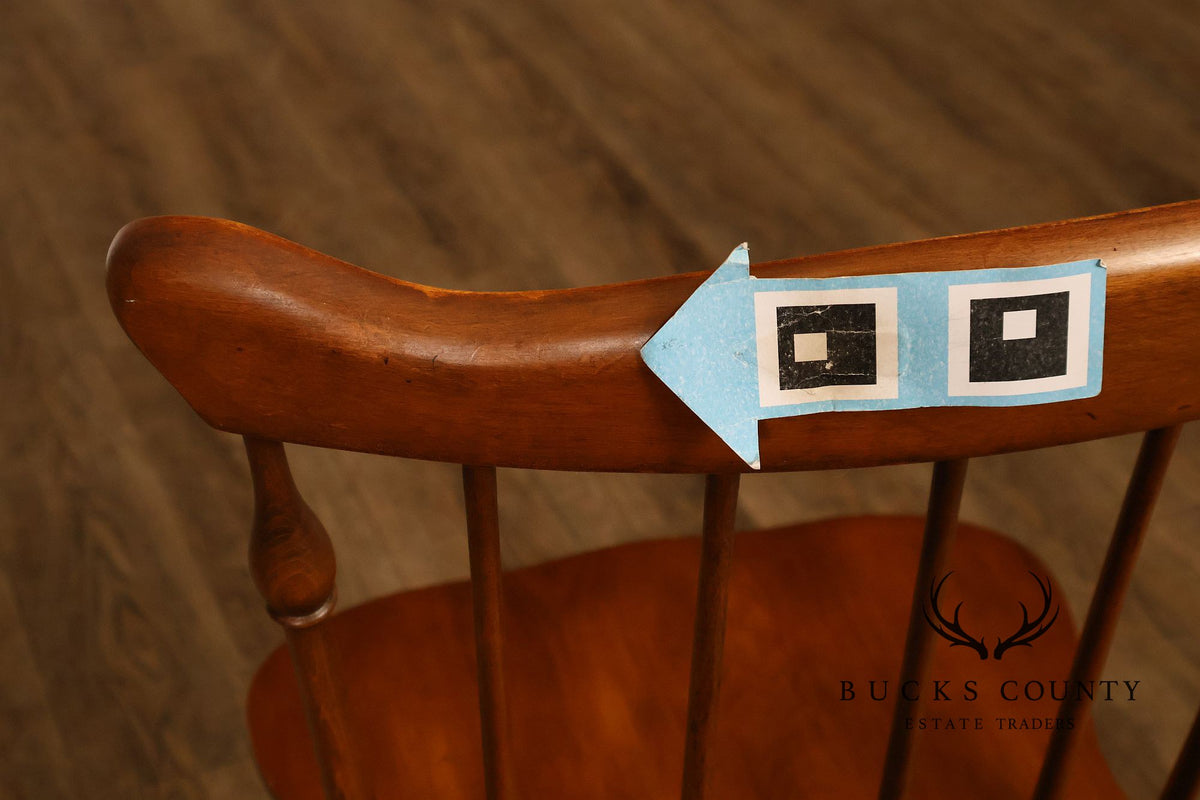 L. Hitchcock Set Of 4 Fan-Back Windsor Side Dining Chairs