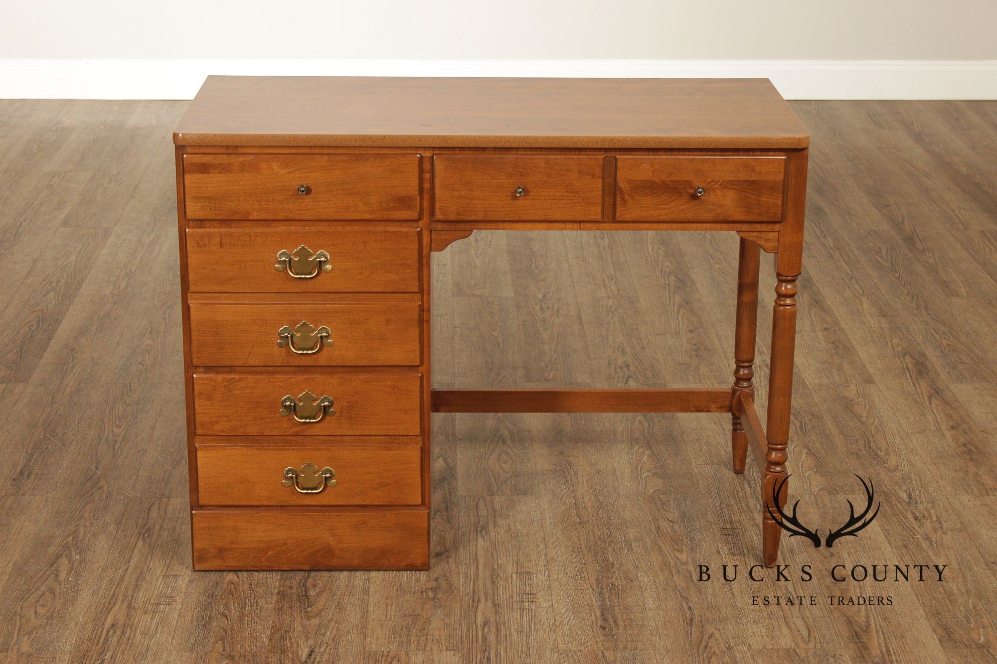 Ethan Allen Custom Room Plan Maple Writing Desk