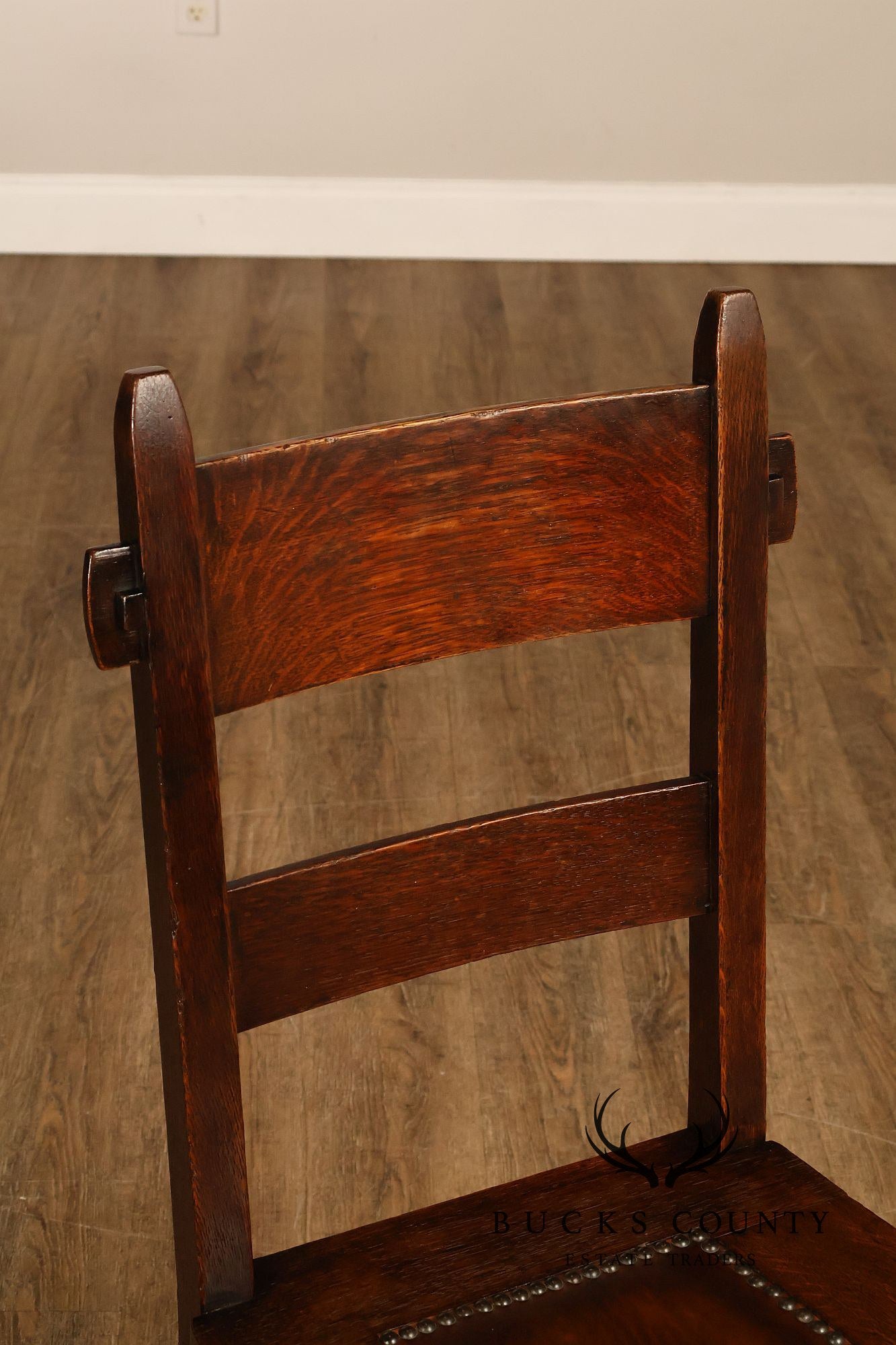 Gustav Stickley Antique Rabbit Ear #1291 Dining Chair