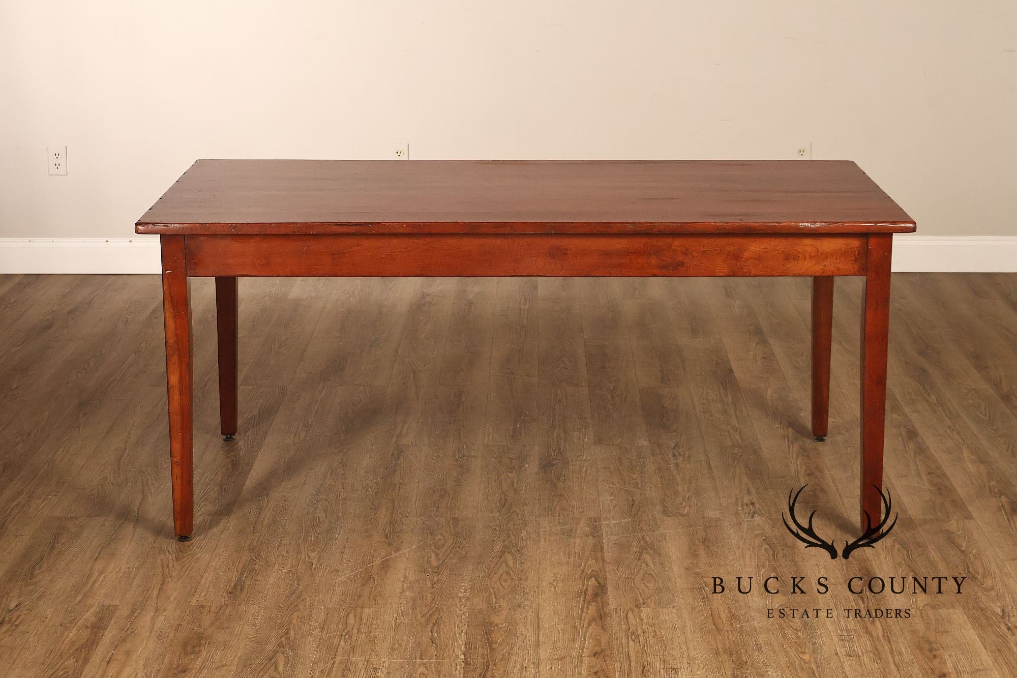Wright Shaker Style Cherry Dining Table Farmhouse Table