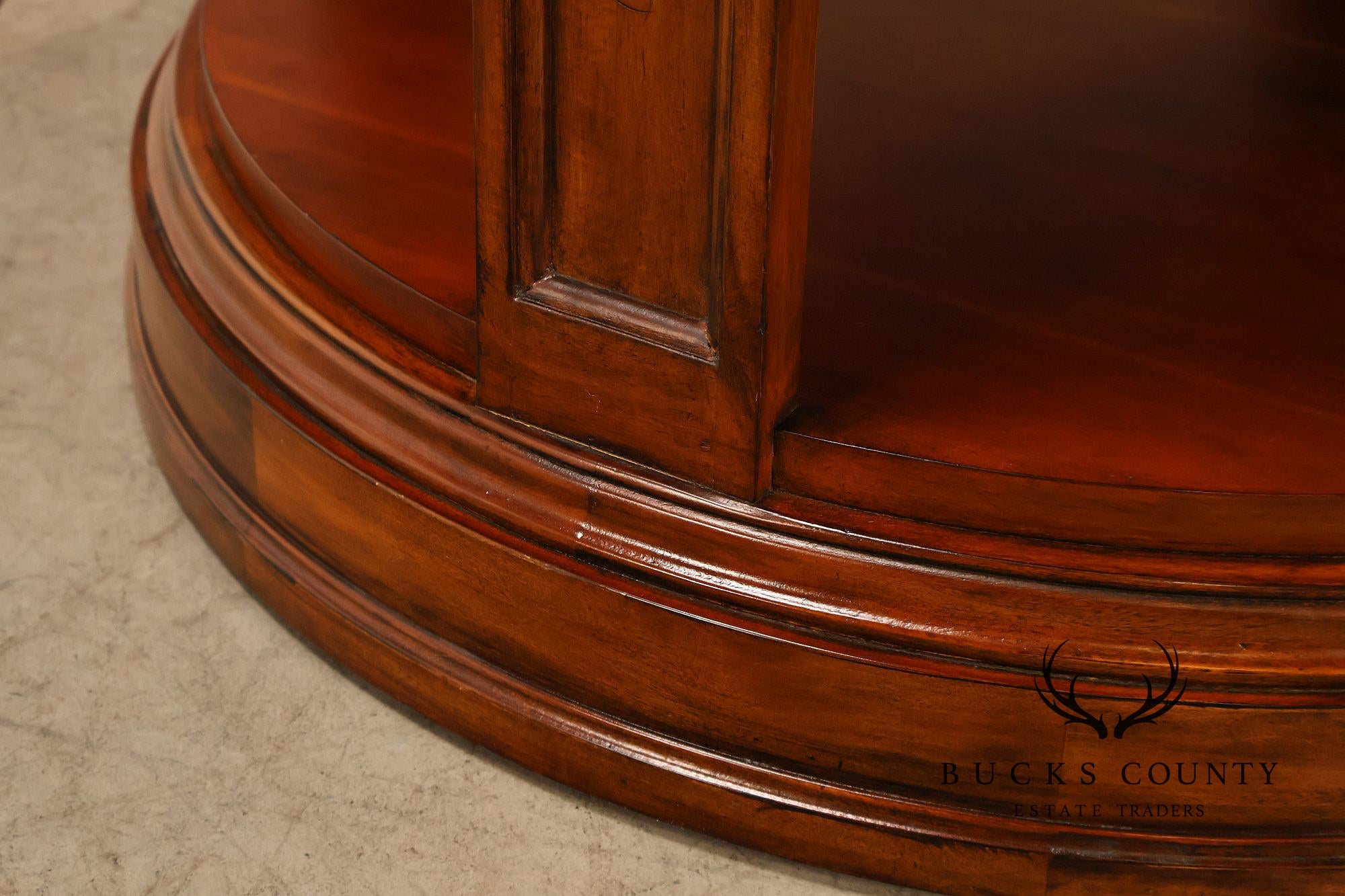 Ethan Allen Townhouse Collection Round Library Side Table