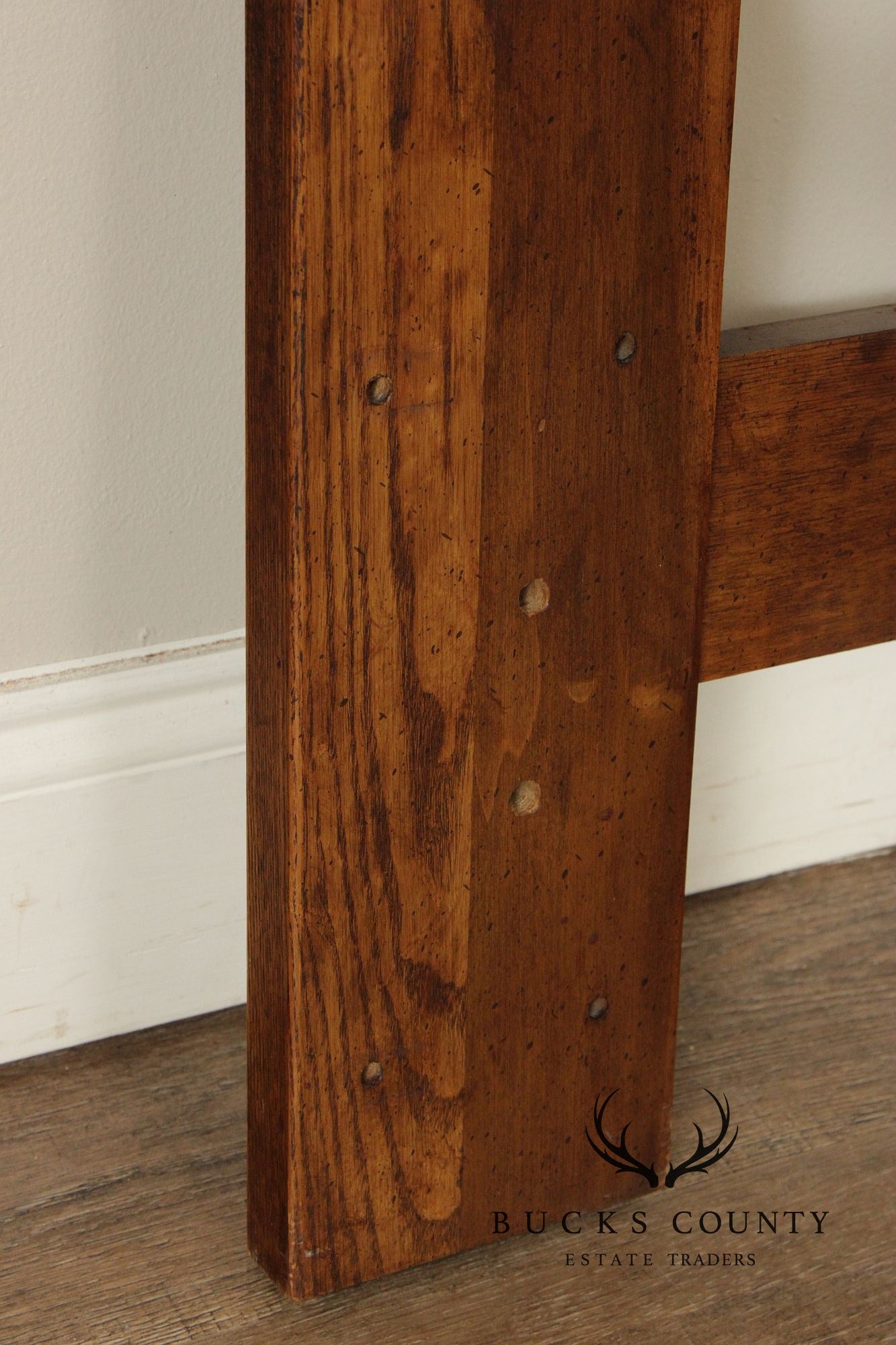 Henredon Artefacts Oak Lattice King Size Headboard