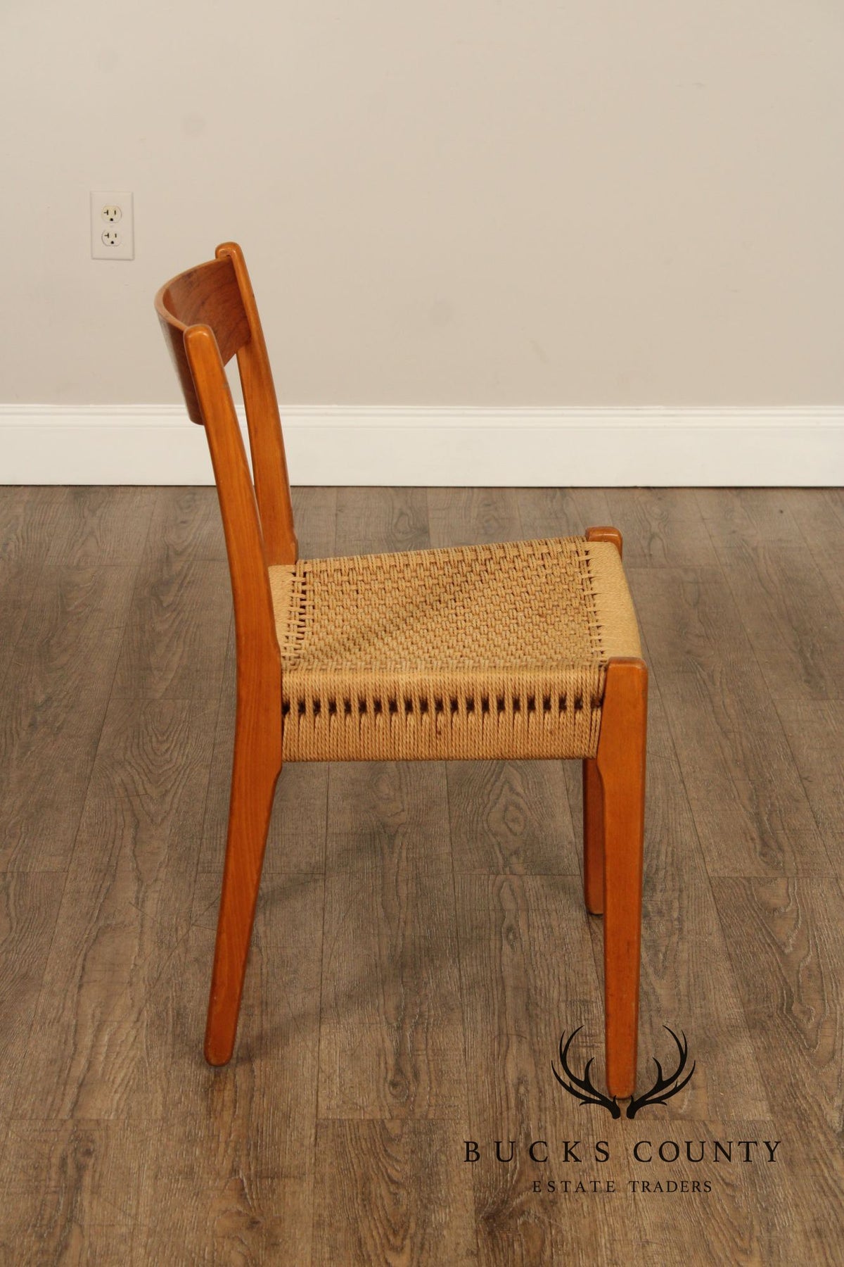 Swedish Modern Pair of Teak Dining Chairs