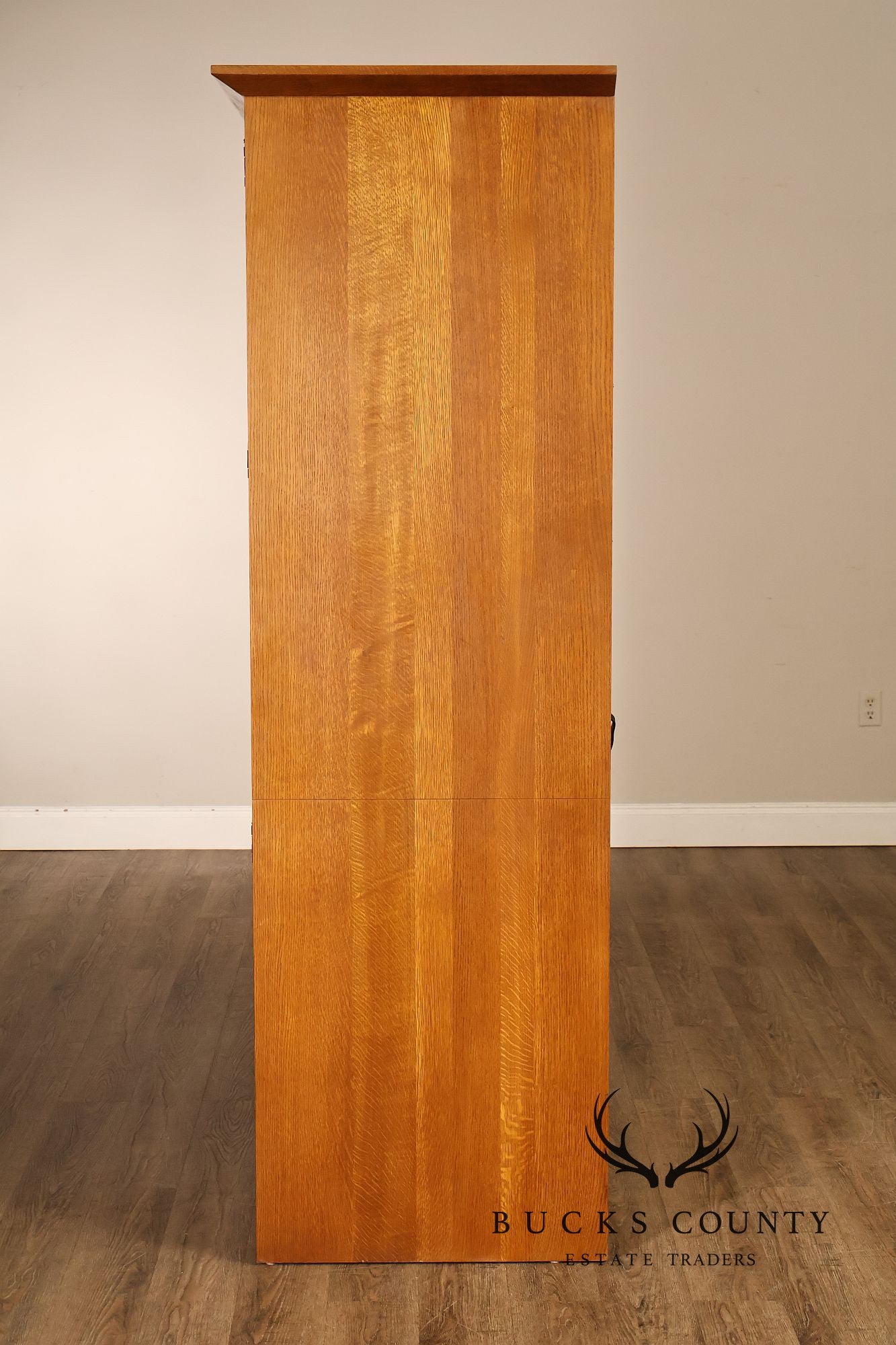 Stickley Harvey Ellis Oak Storage Or Entertainment Armoire