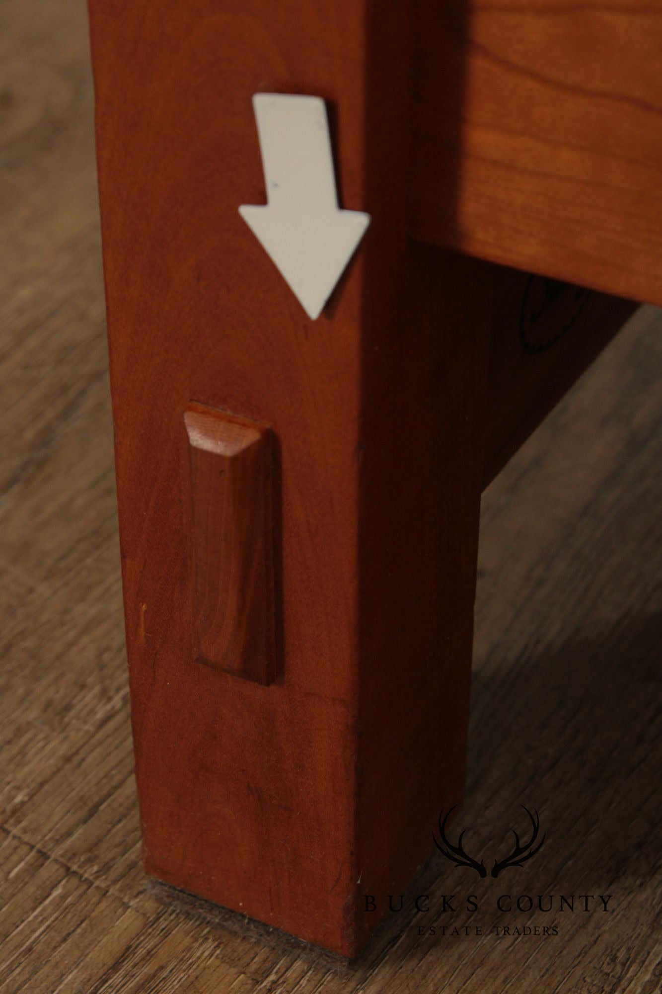 Stickley Mission Collection Cherry Spindle Morris Chair
