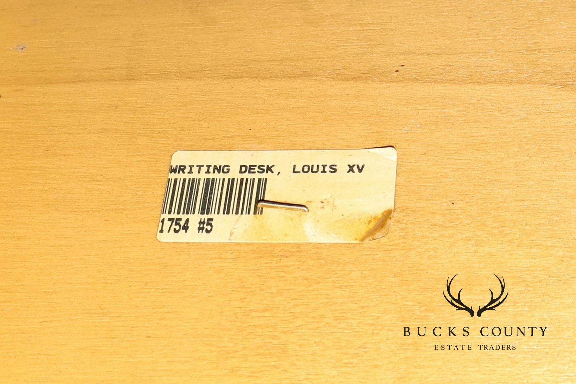 William Switzer Louis XV Zebrawood Bureau Plat Writing Desk