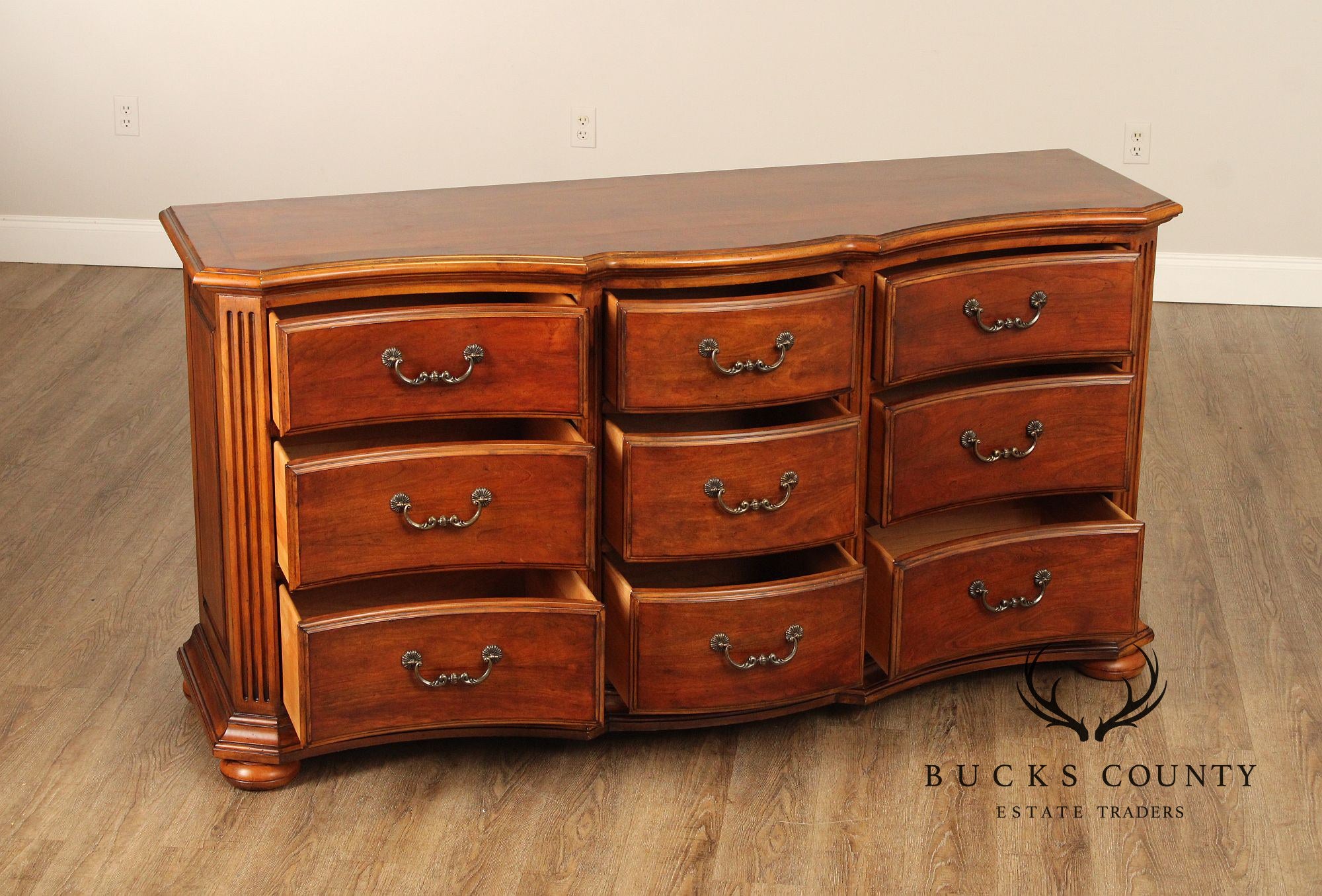 Ethan Allen 'Tuscany' Triple Chest of Drawers