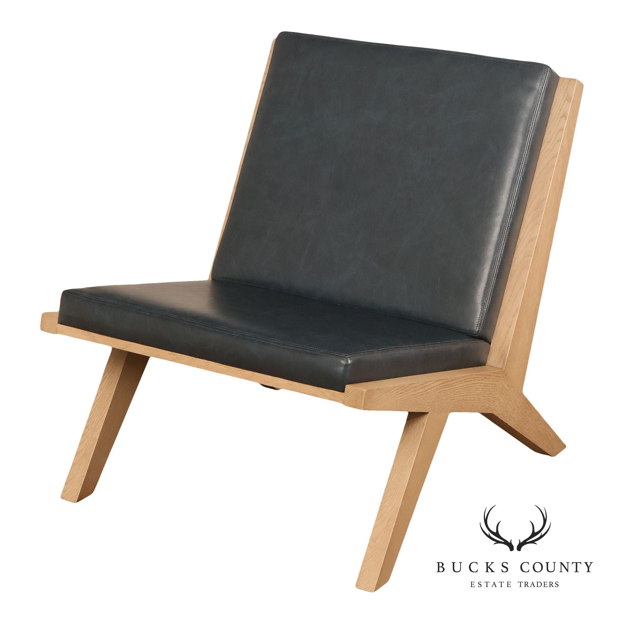 Stickley Portfolio 120 Collection Leather Kepner Chair