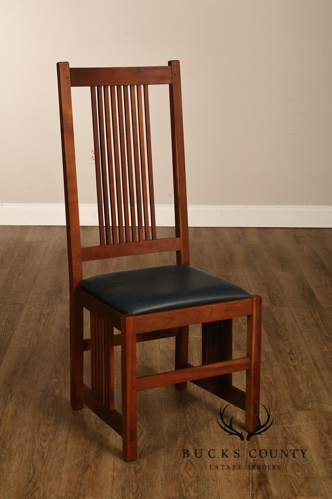 Stickley Mission Collection Cherry Spindle Dining Chair