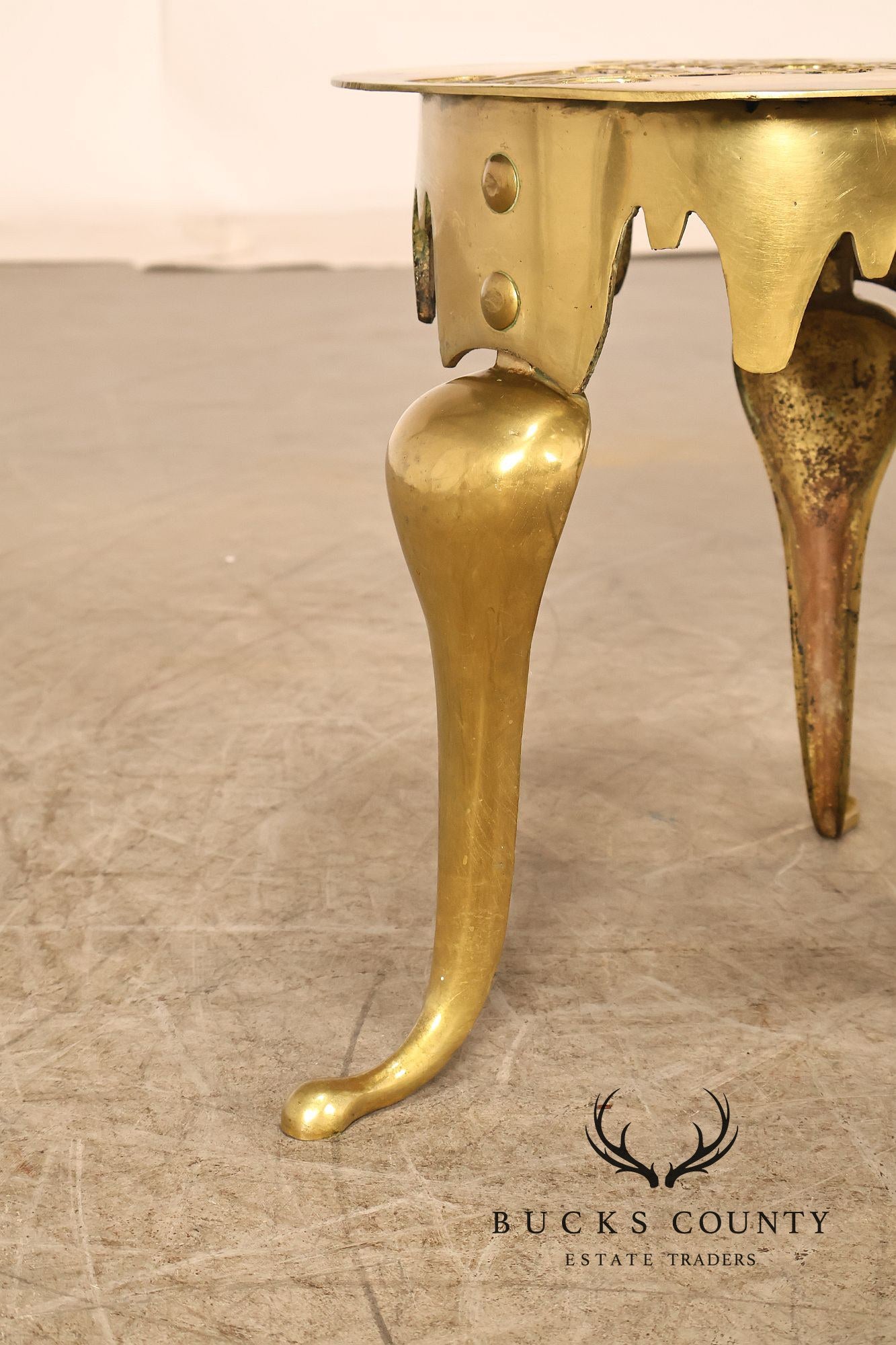 Vintage Brass Trivet Stand