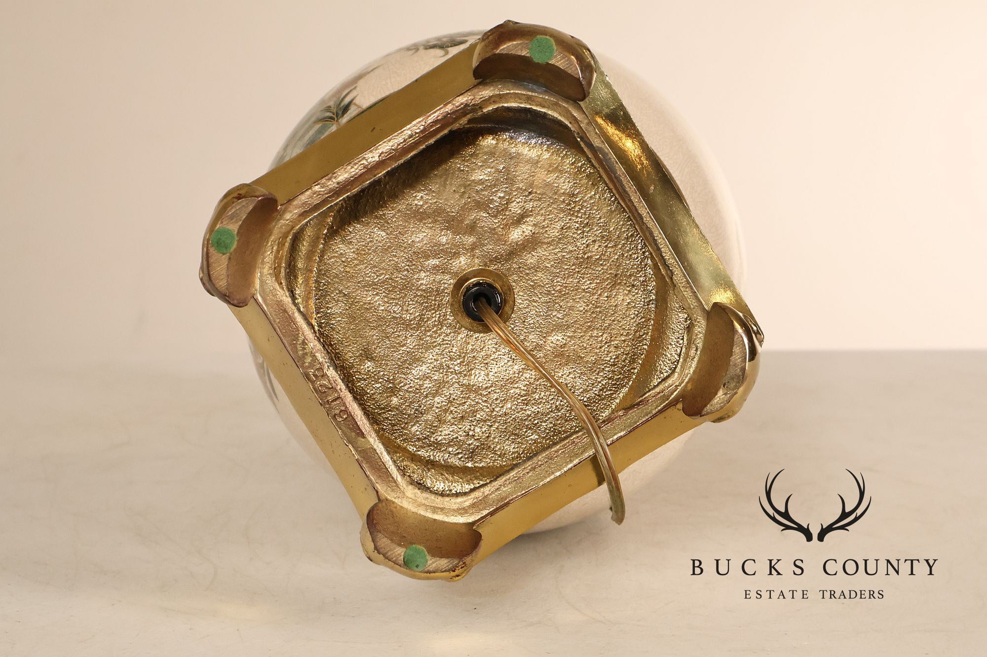 Japanese Style Porcelain Table Lamp