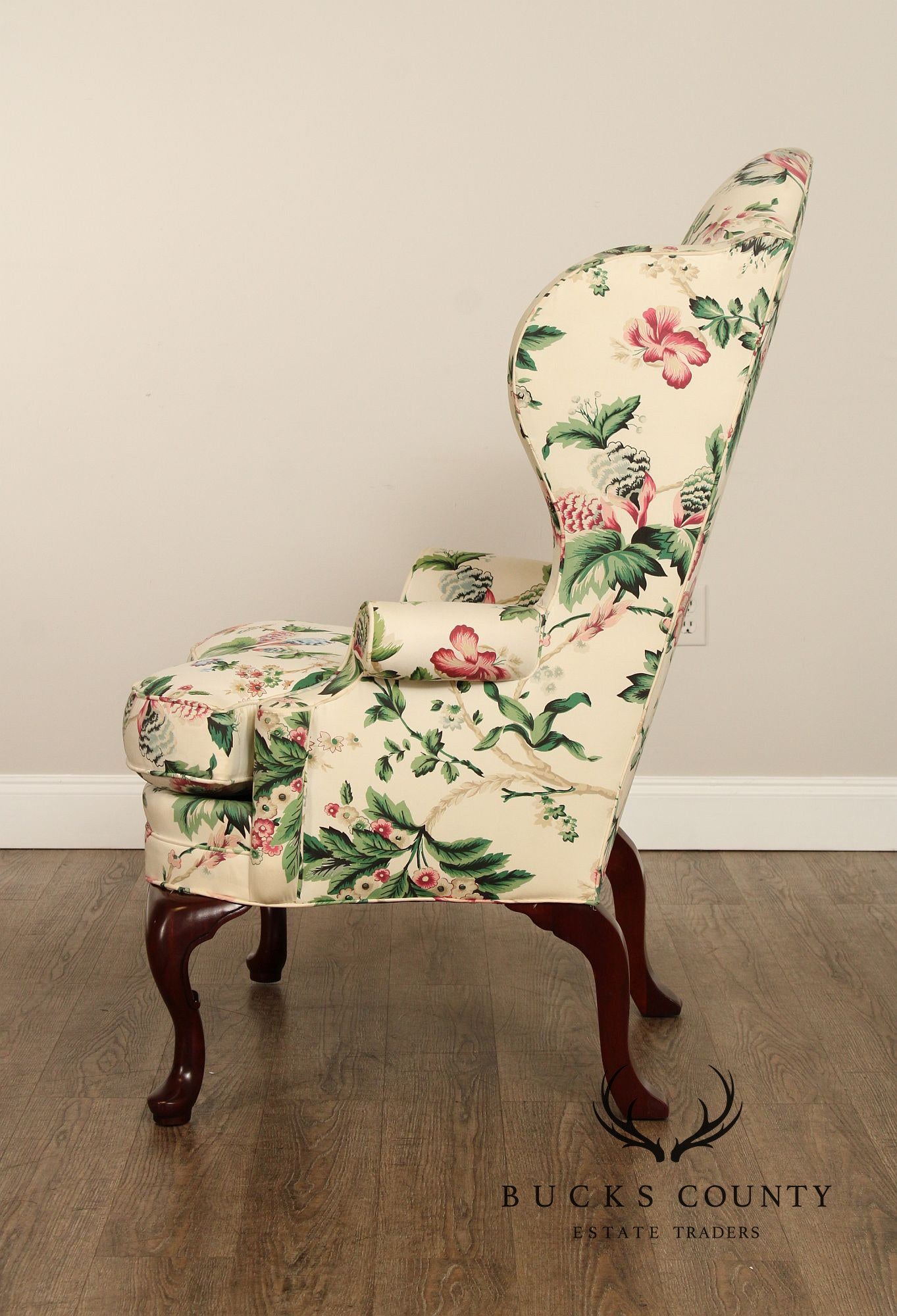 Statesville Chair Co. Georgian Style Wing Chair