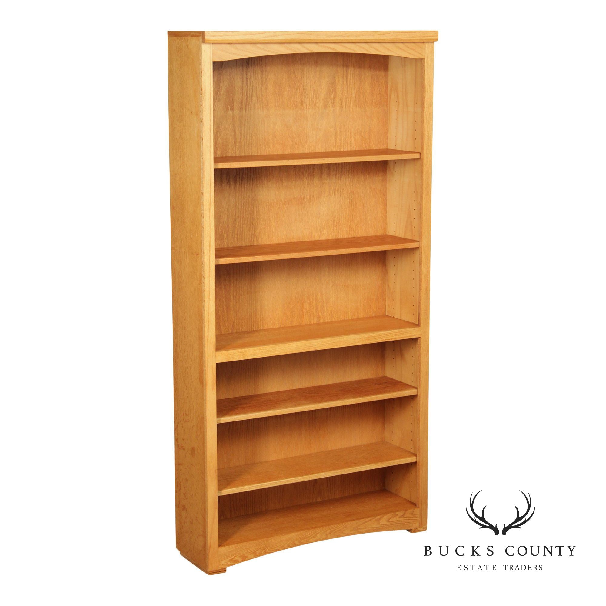 Aspen Furniture Traditional Style Oak Bookcase