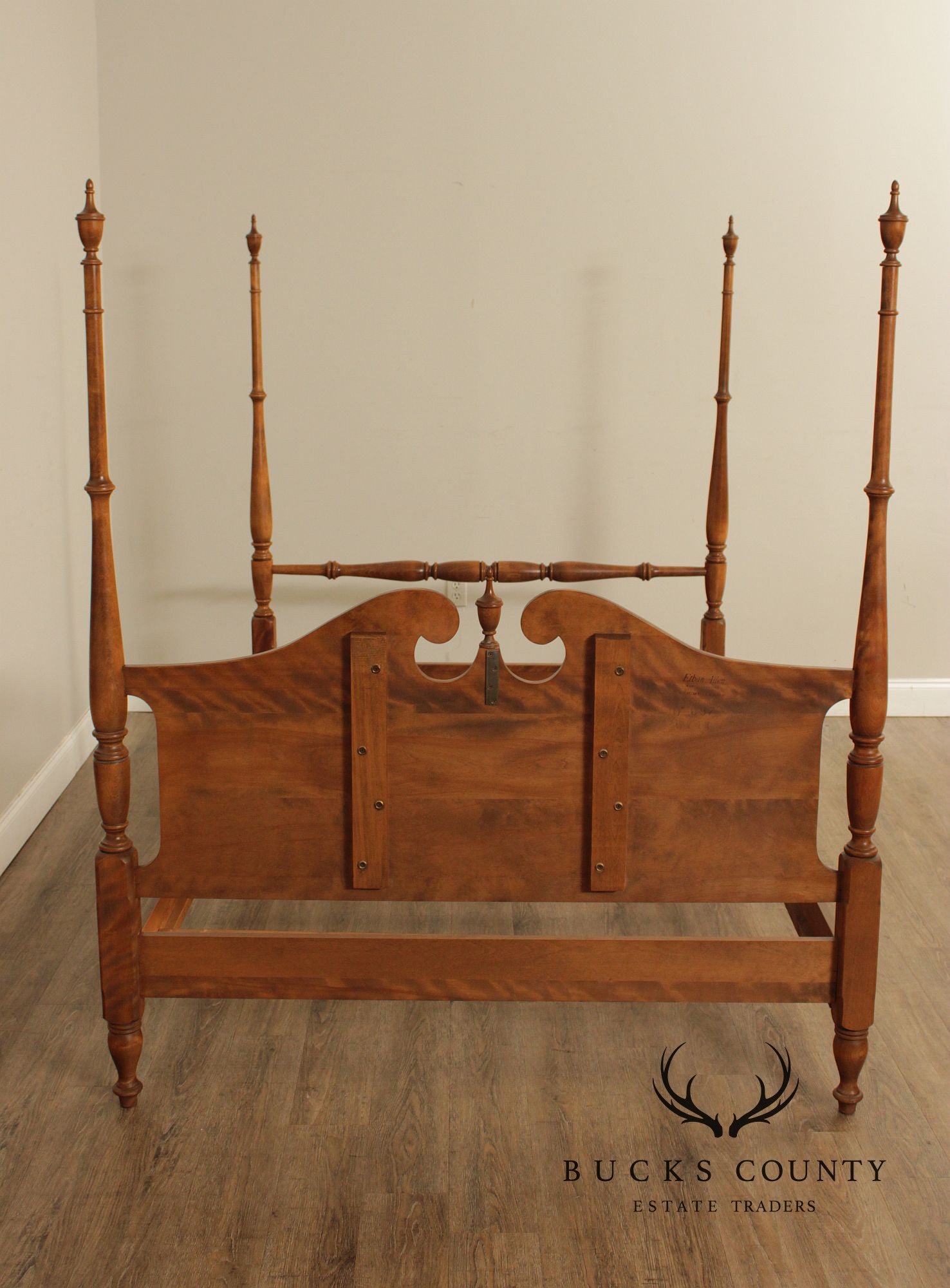 Ethan Allen American Maple Full Size Poster Bed
