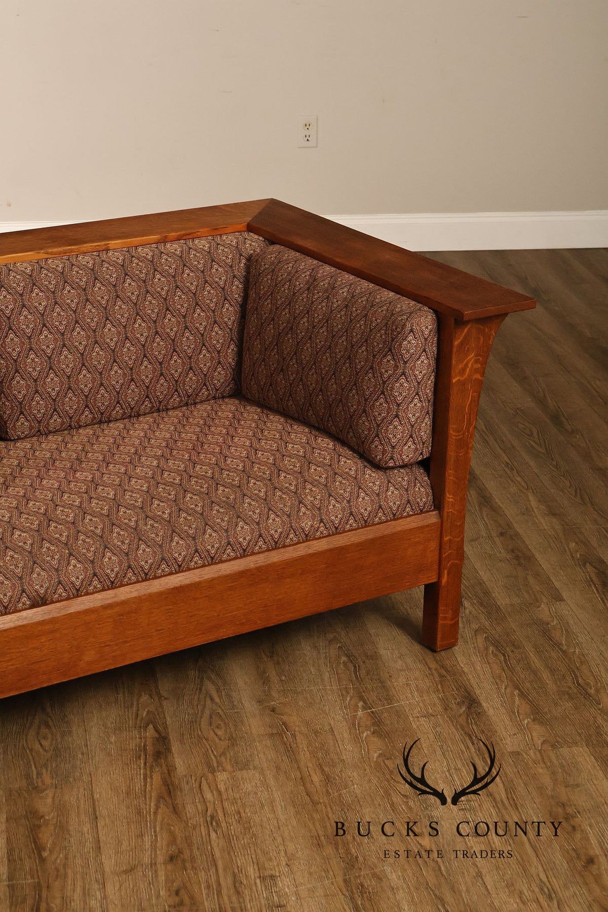 Stickley Mission Collection Oak Prairie Loveseat