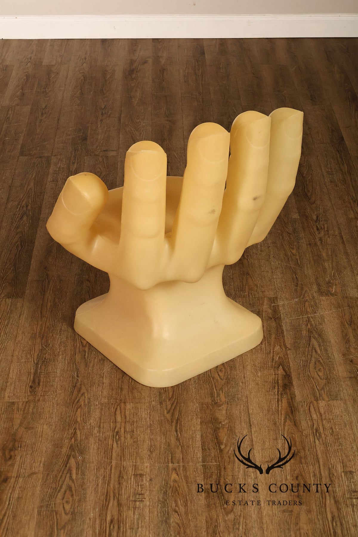 Vintage Molded Plastic Right Hand Chair