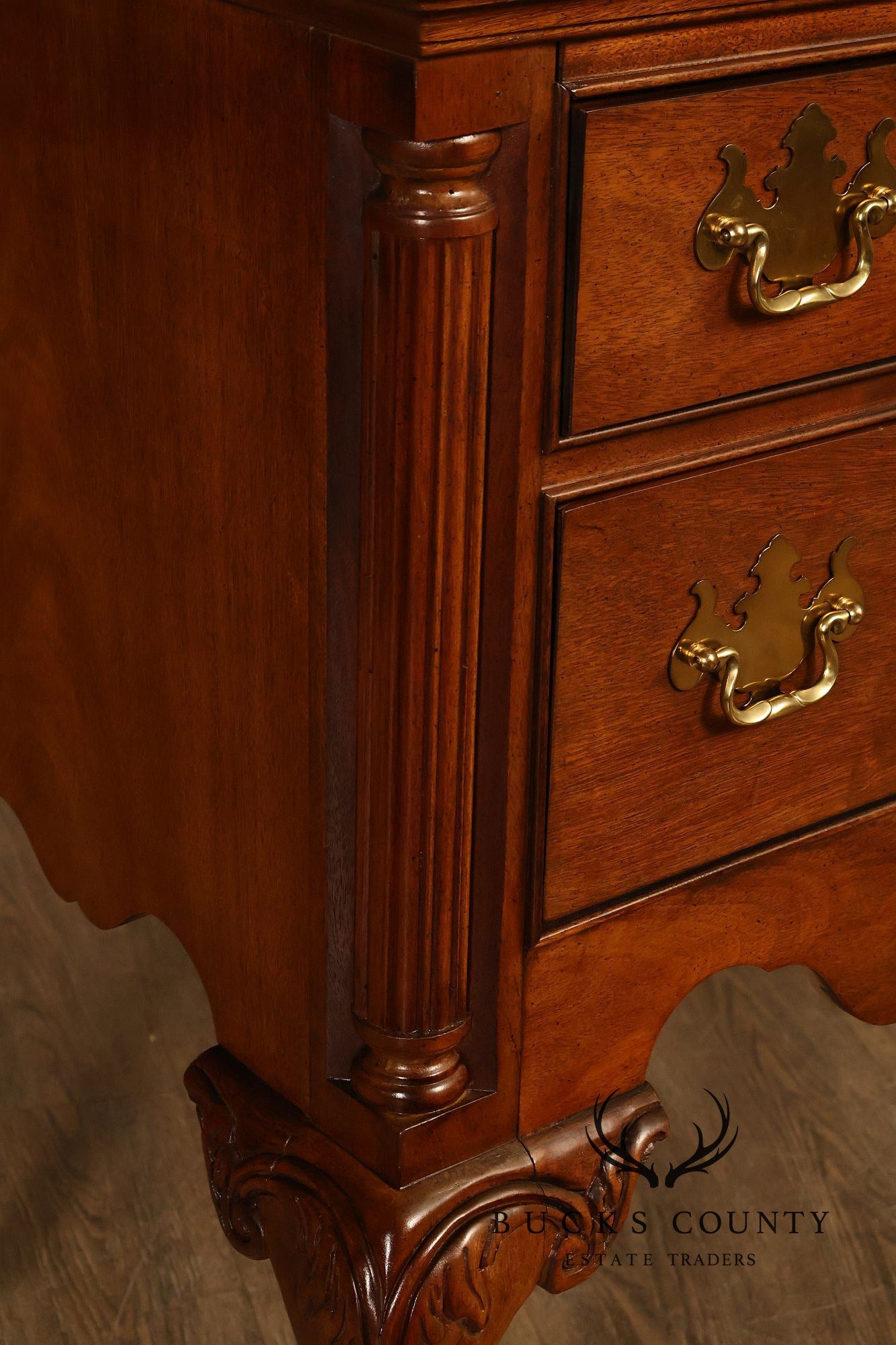 Thomasville 'The Mahogany Collection' Carved Highboy