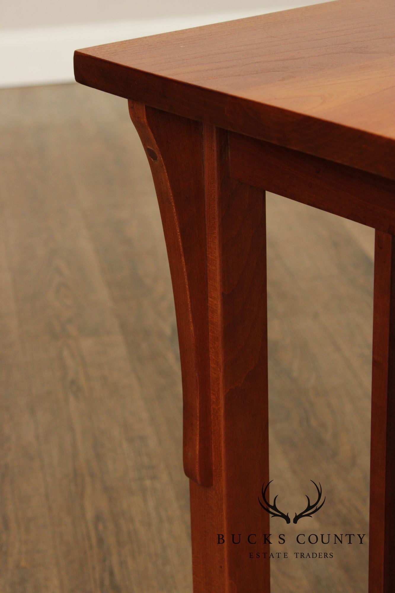 Stickley Mission Collection Cherry Spindle Lamp Table
