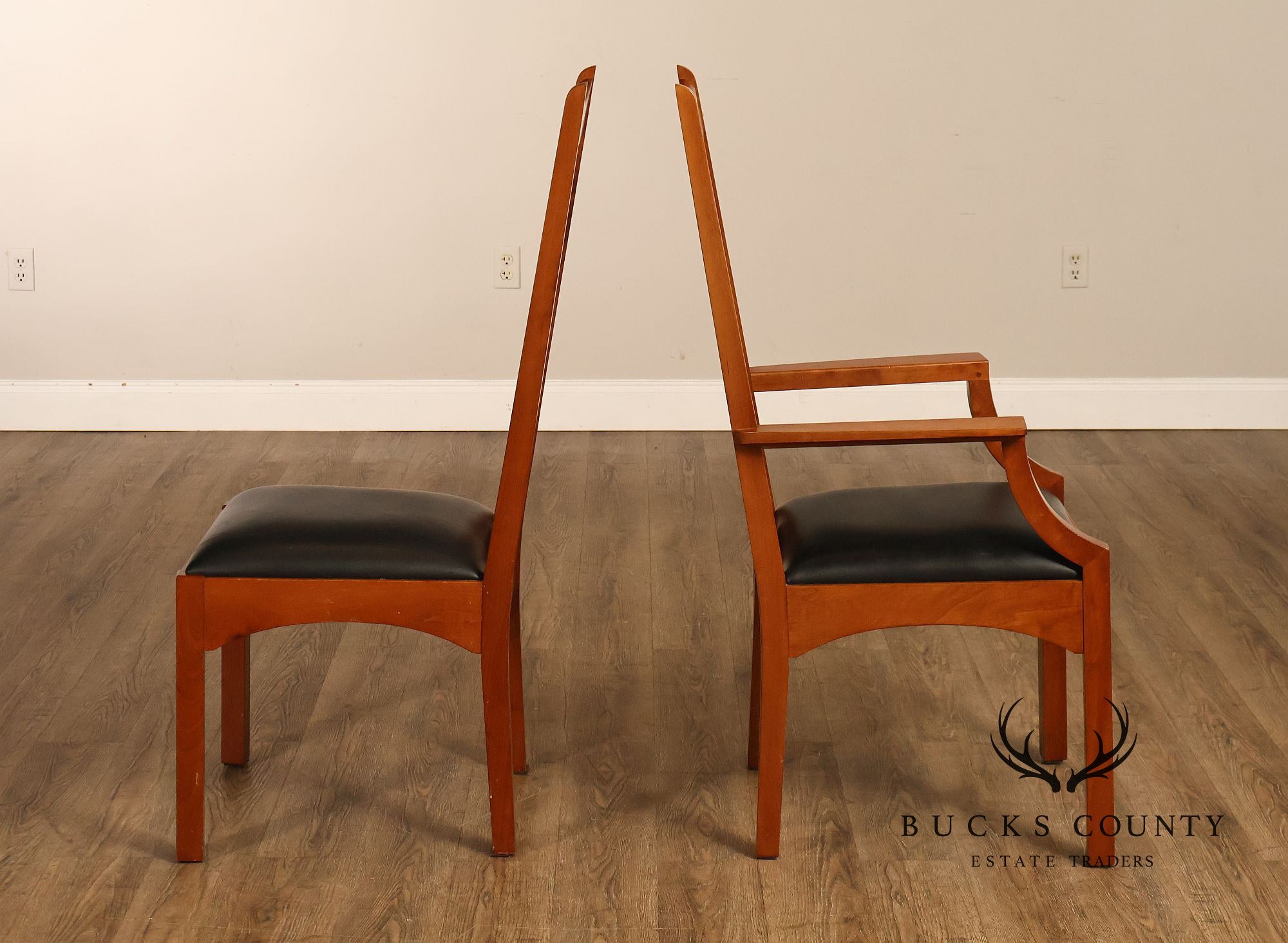 Stickley 21st Century Collection Set of Six Cherry Dining Chairs