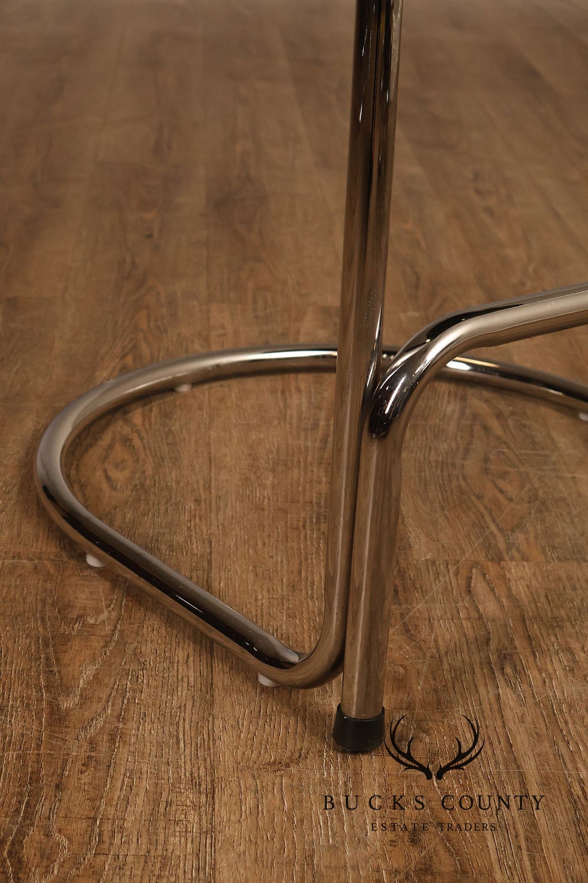 Thonet Modern Set of Eight Steel Cantilever Bar Stools