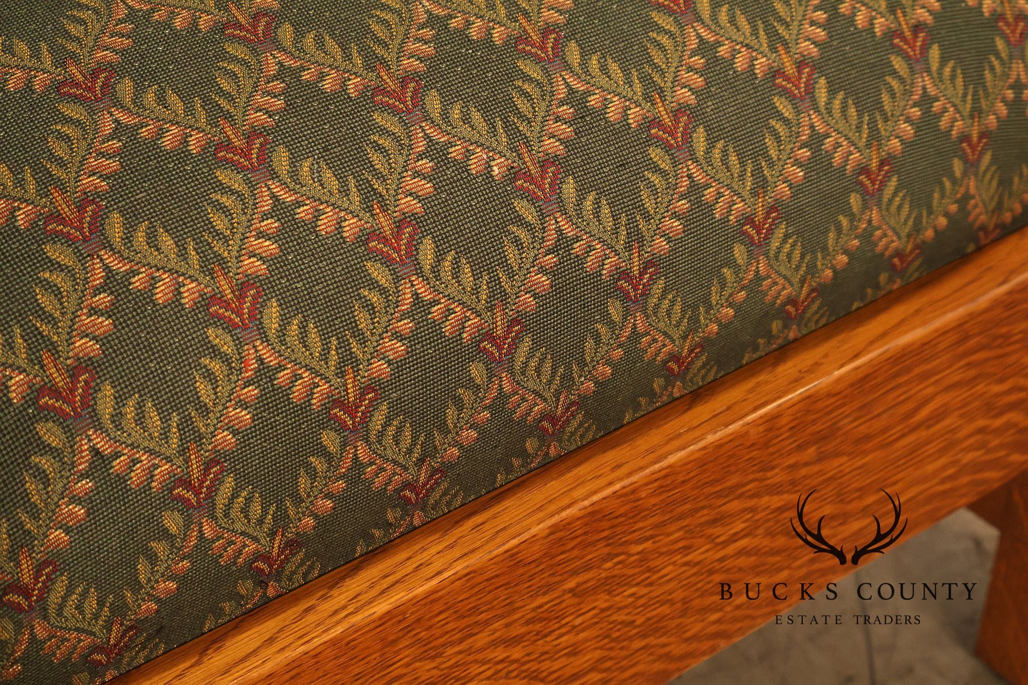Stickley Mission Collection Oak Bent Arm Morris Chair