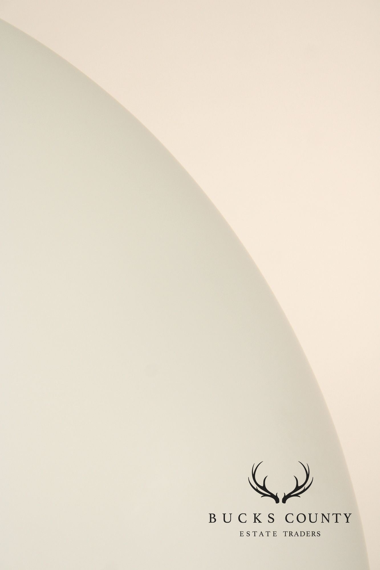 Laurel Lamp Company Mid Century Modern Glass Egg Lamp