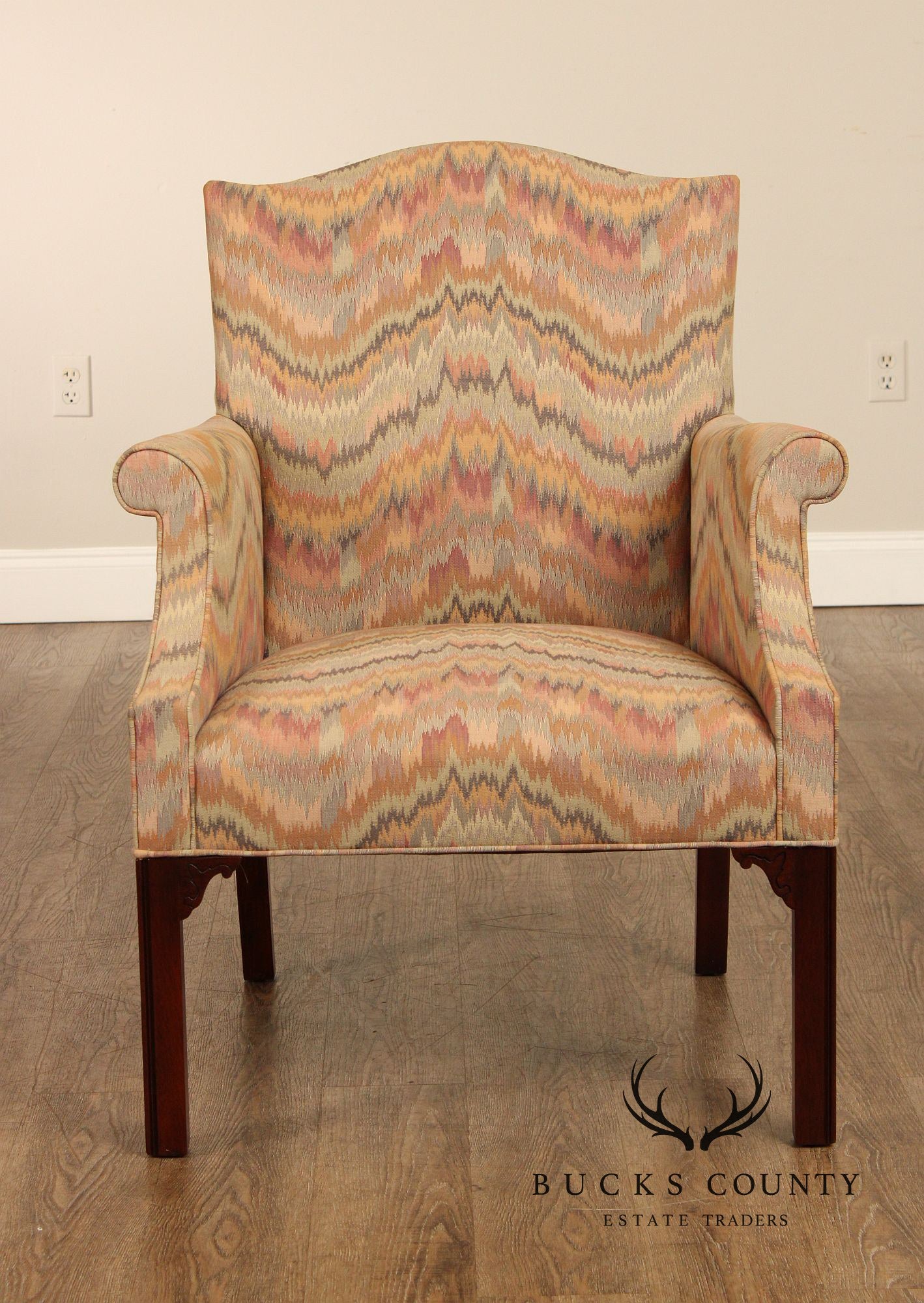 Hickory Chair Co. Chippendale Style Mahogany Armchair