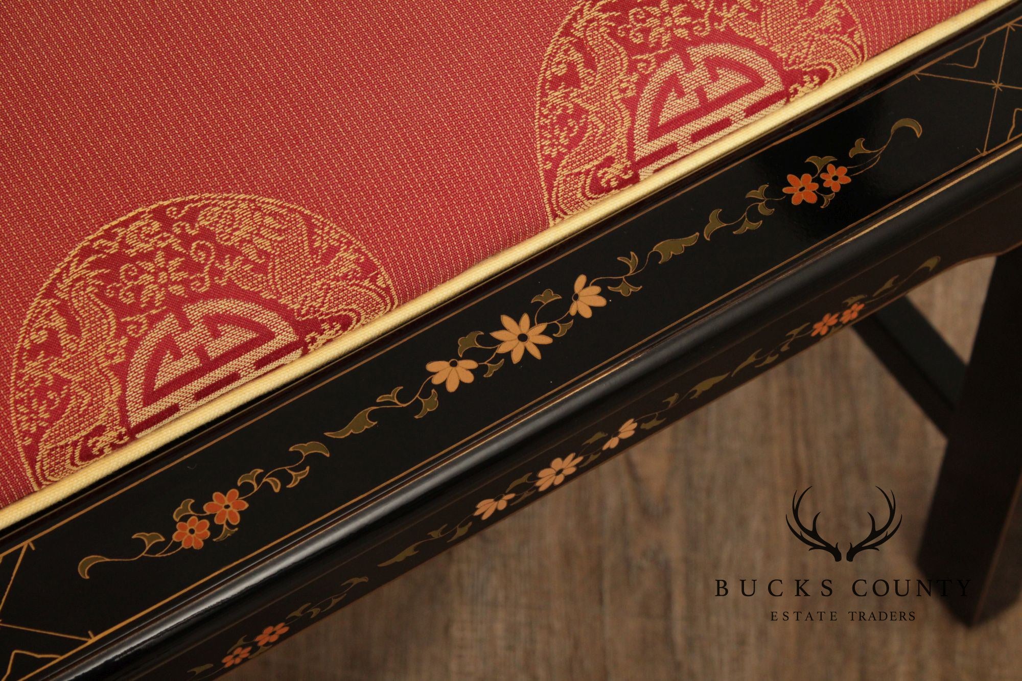 Pulaski Furniture Chinoiserie Horseshoe Armchair